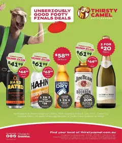 Preview of catalogue Unseriously Good Footy Finals Deals from shop Deals valid 14/09/2026