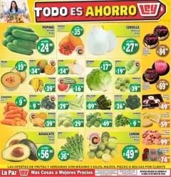 Vista previa las ofertas de la tienda Casa Ley - Casa Ley folleto Las ofertas de frutas y verdunas La Paz desde el 02/05/2026 