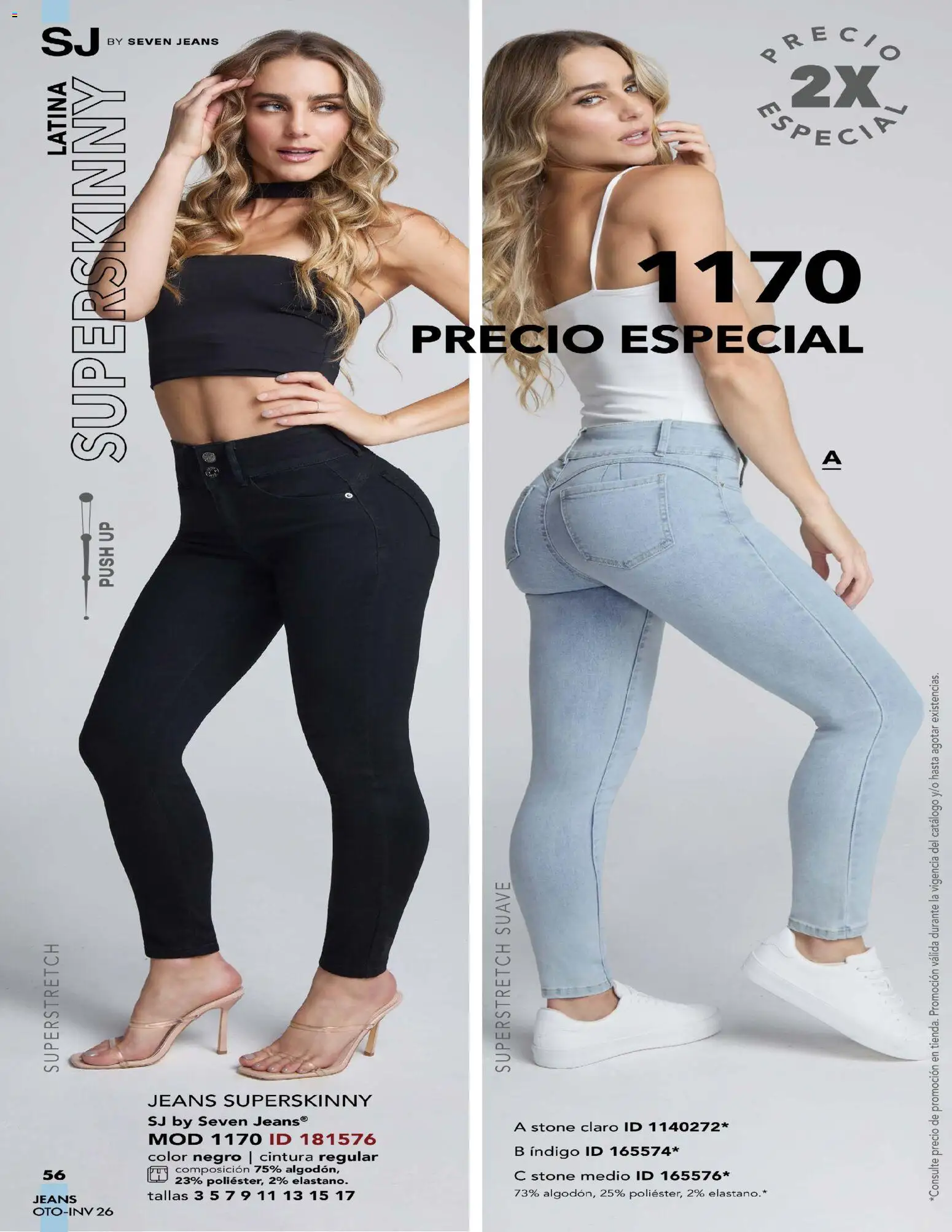 Vista previa las ofertas de la tienda Price Shoes - Price Shoes catálogo Seven Jeans desde el 03/08/2026 