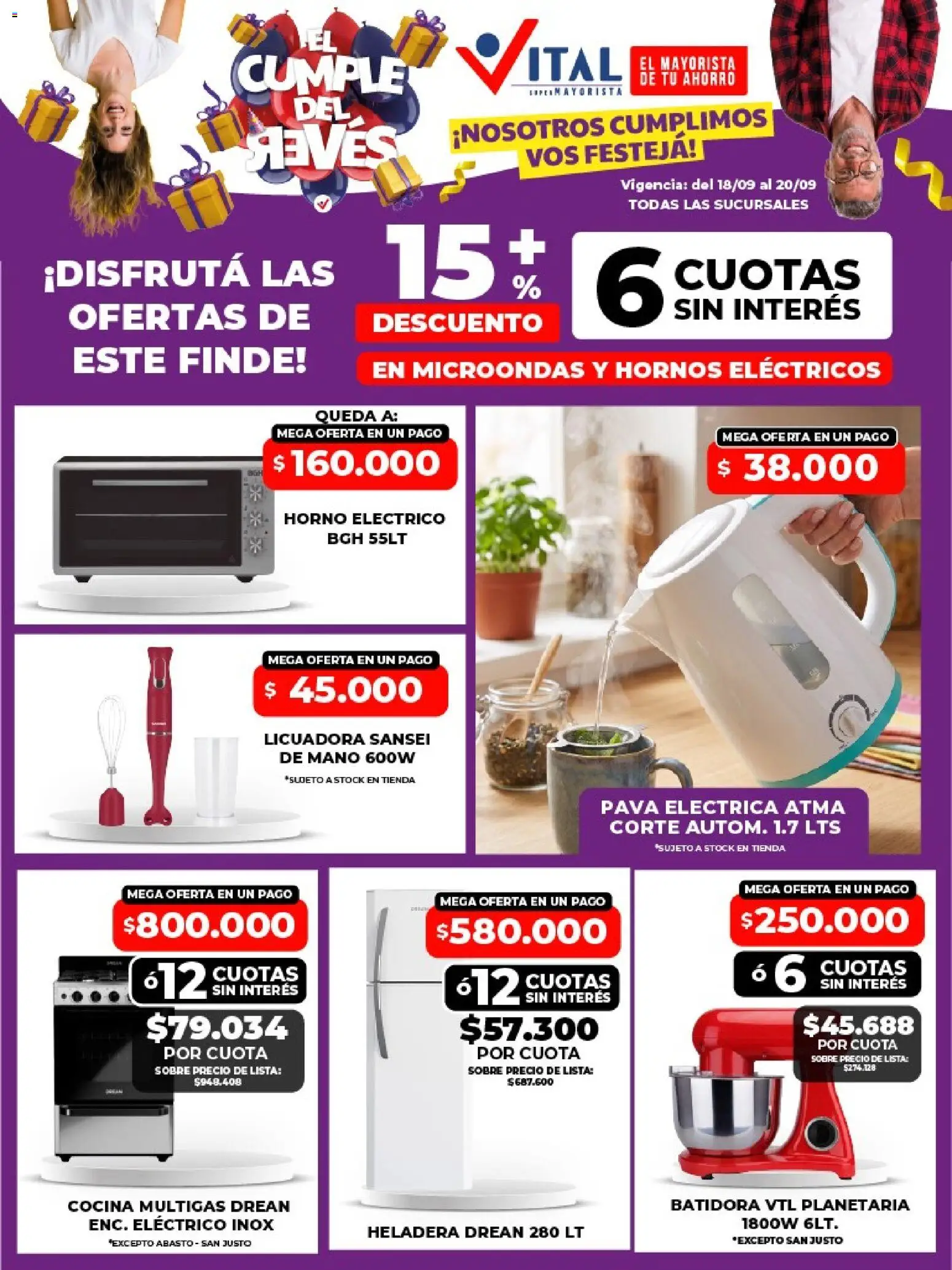 Vista previa del folleto de la tienda Vital válido desde el 18/09/2026 