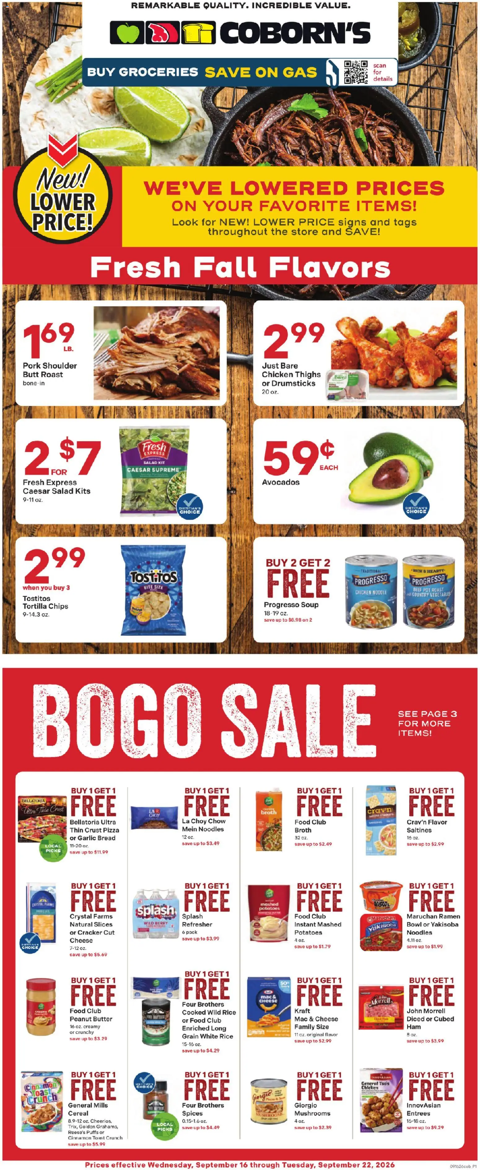 Ad Preview of Coborn's Coborn's Weekly Ad from 09/16/2026