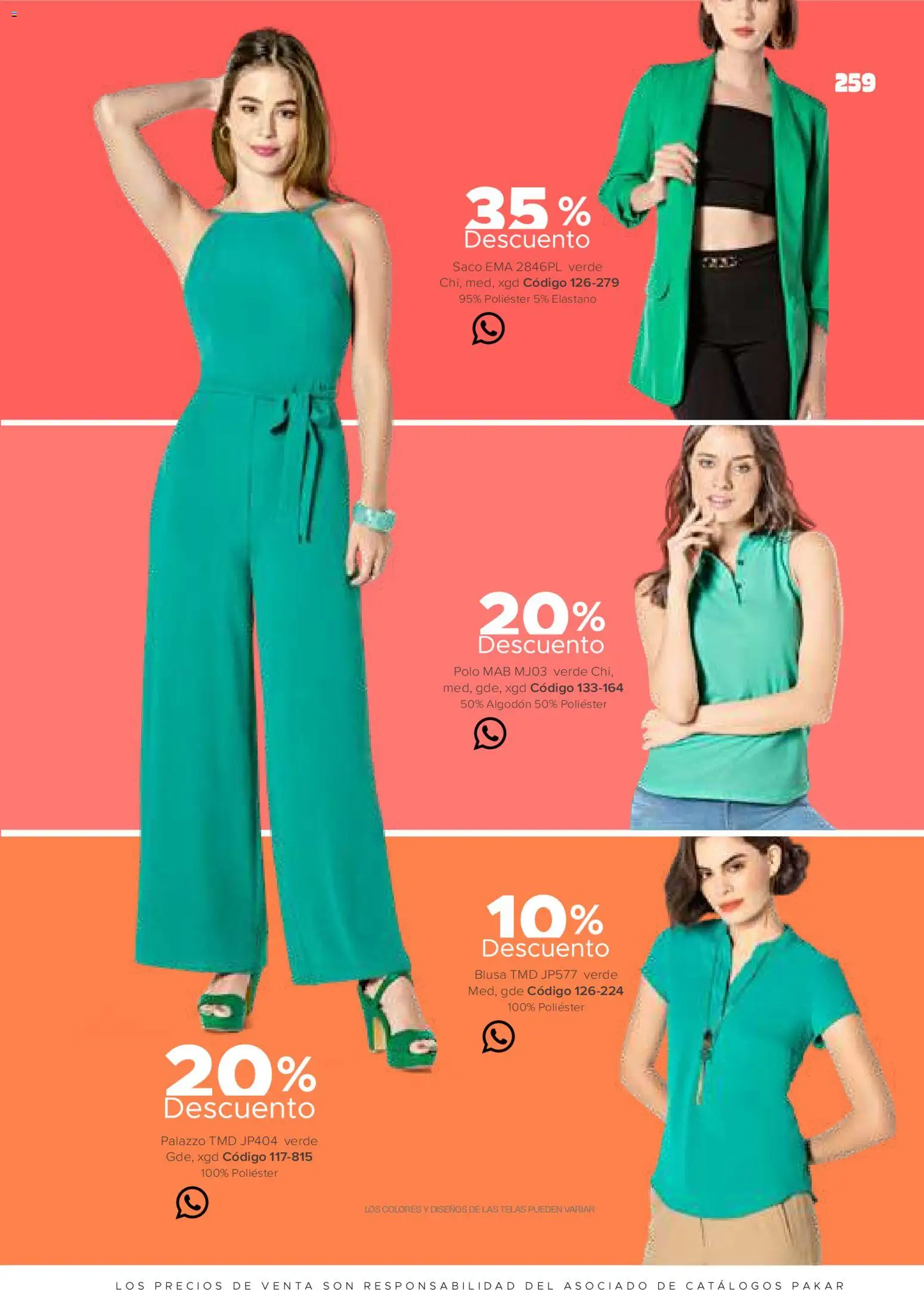 Vista previa las ofertas de la tienda SC Pakar - Catálogo Ropa desde el 30/01/2026 