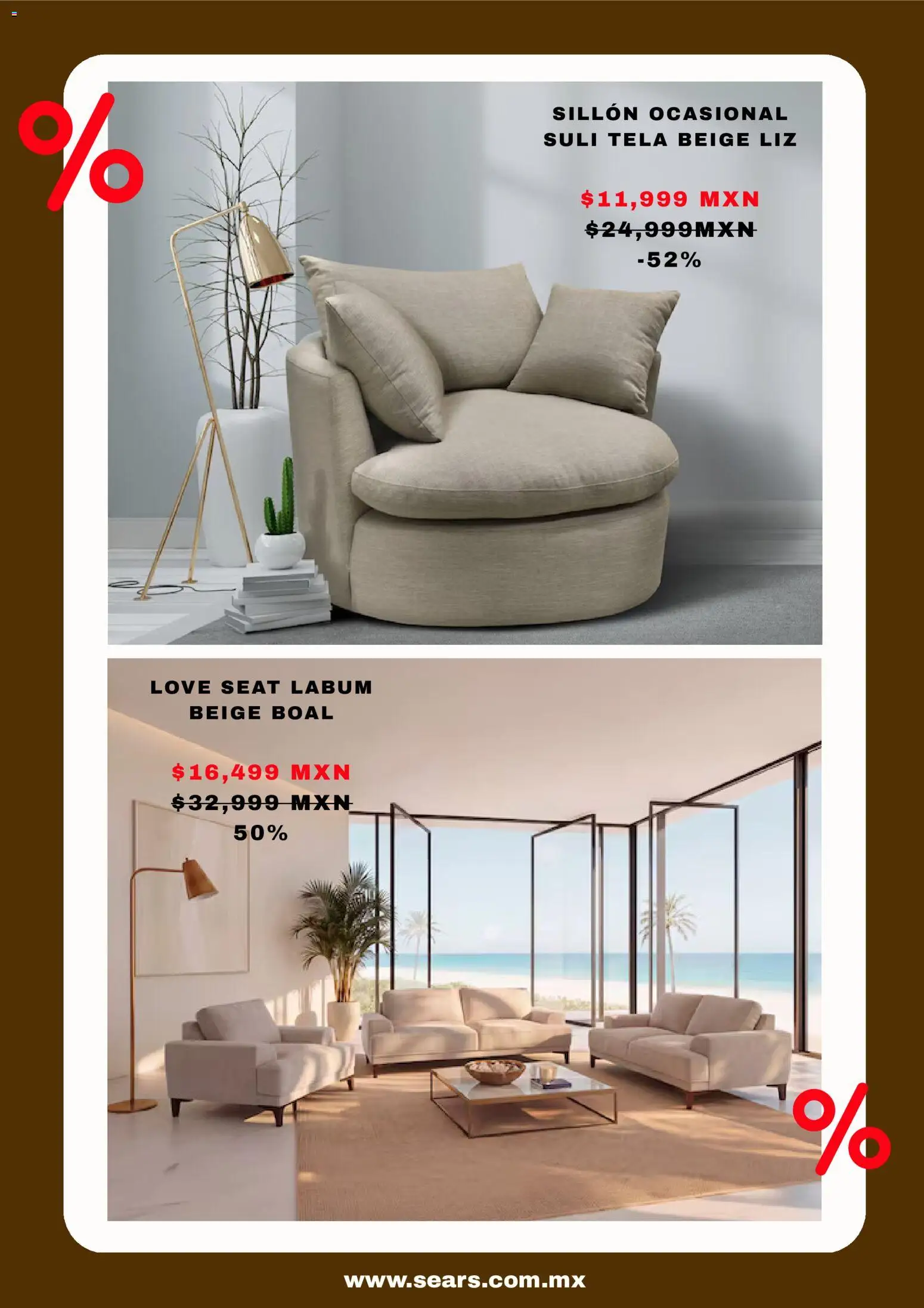 Vista previa las ofertas de la tienda Sears - Sears promociones desde el 07/09/2026 