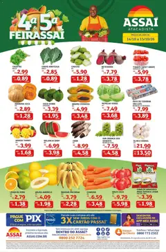 Pré-Visualização do folheto "Assaí Atacadista ofertas - AL" da loja Assaí Atacadista válido a partir de 14/10/2026