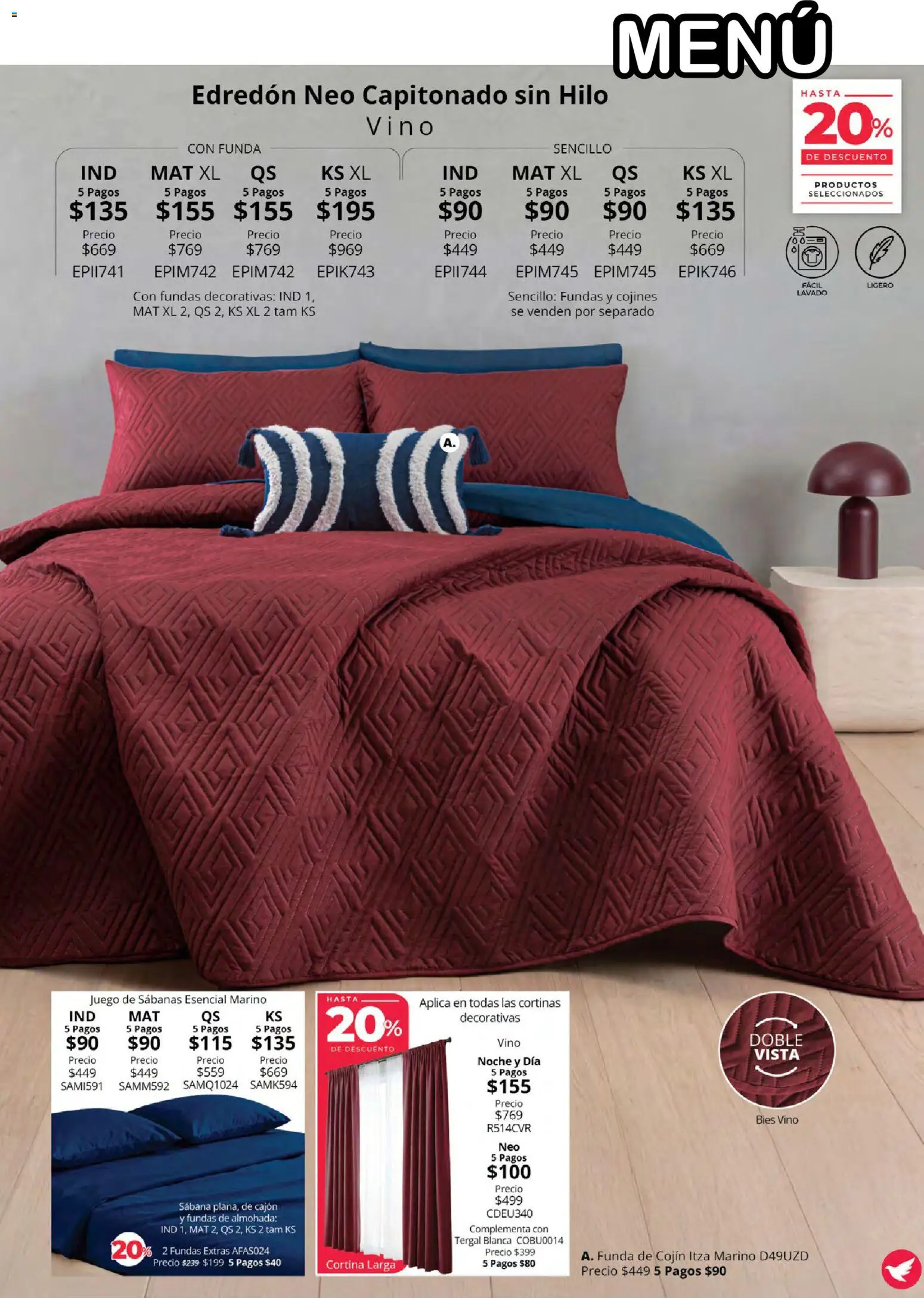 Vista previa las ofertas de la tienda Colchas Concord - Colchas Concord catálogo desde el 01/08/2026 