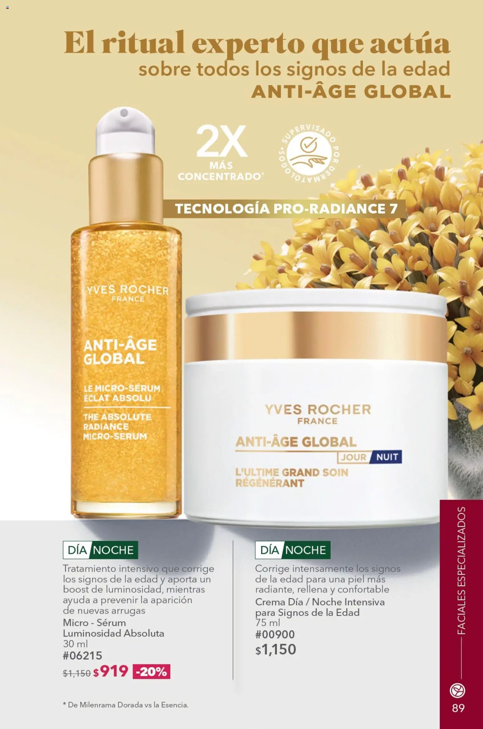 Vista previa las ofertas de la tienda Yves Rocher - Yves Rocher campaña 9 2026 desde el 23/06/2026 - Crema, Serum, Sobre