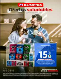  Vista previa del prospecto Olímpica catálogo Ofertas saludables del almacen Olímpica válida del 01/10/2026 al 31/10/2026
