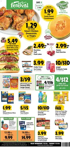 Ad Preview of Festival Foods Festival Foods Weekly Ad from 07/15/2026