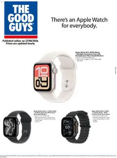 Preview of catalogue The Good Guys catalogue APPLE from shop The Good Guys valid 26/08/2026
