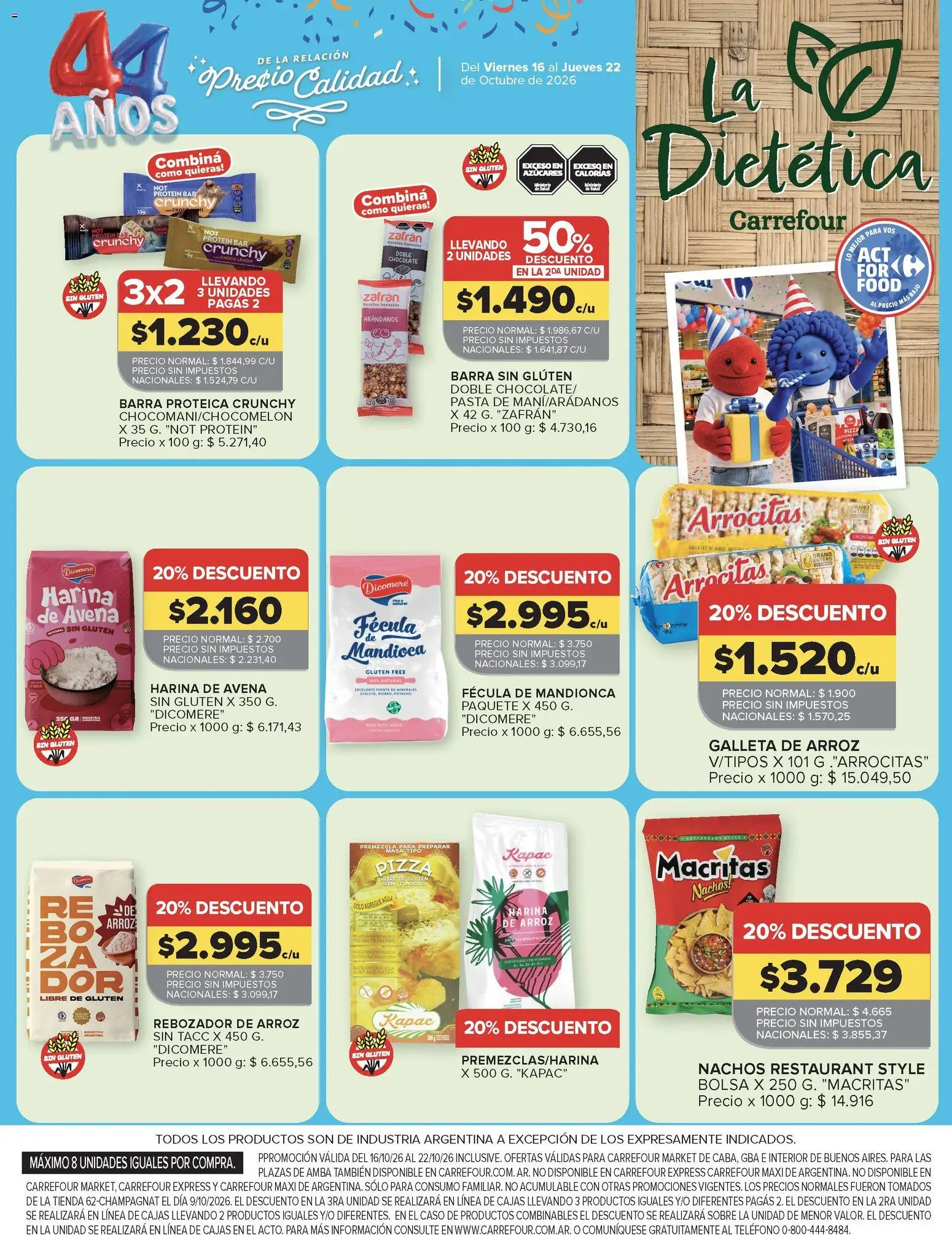 Vista previa del folleto de la tienda Carrefour Market válido desde el 16/10/2026 