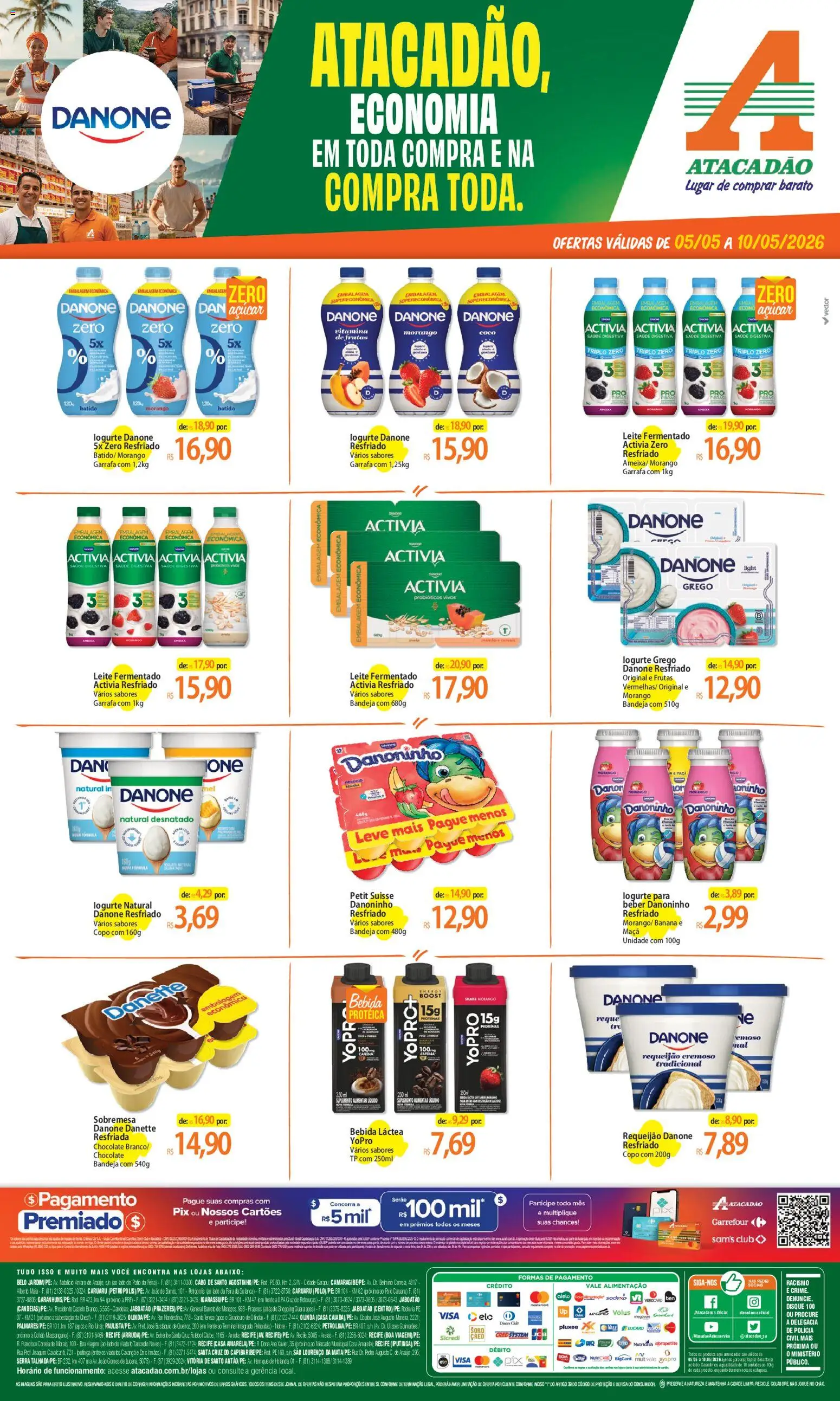 Pré-Visualização do folheto "Atacadão ofertas - PE" da loja Atacadão válido a partir de 05/05/2026