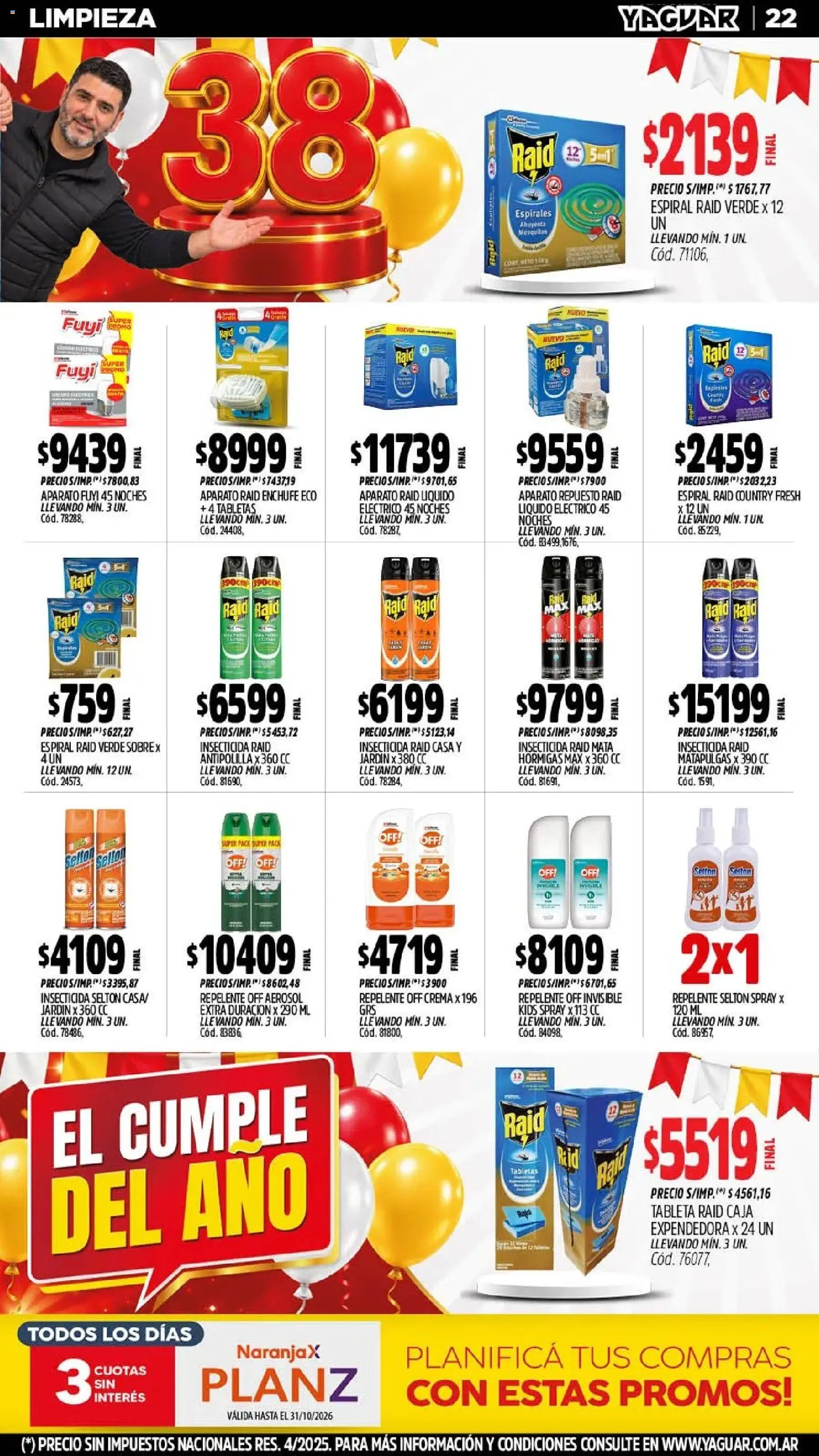 Vista previa del folleto de la tienda Yaguar válido desde el 05/10/2026 
