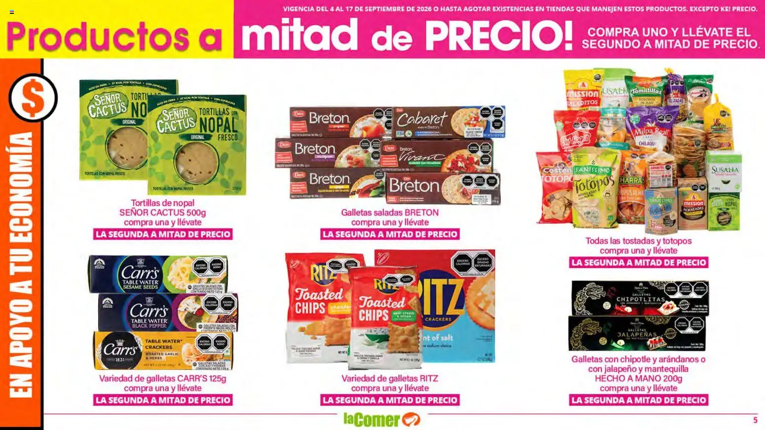 Vista previa las ofertas de la tienda La Comer - La Comer folleto desde el 04/09/2026 