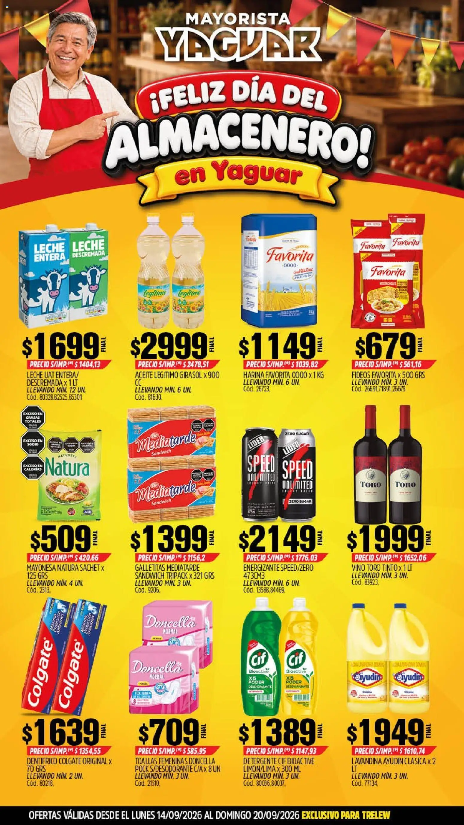 Vista previa del folleto de la tienda Yaguar válido desde el 14/09/2026 