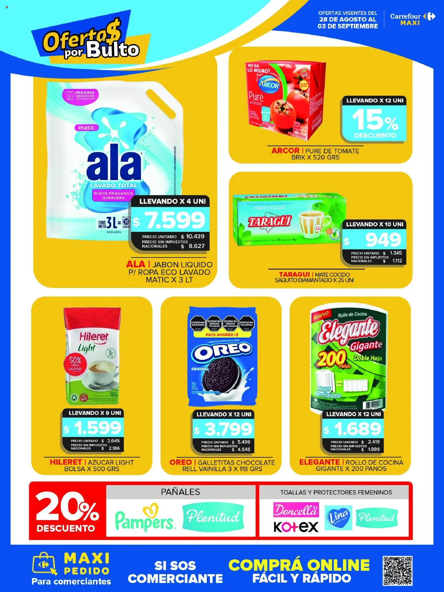 Vista previa del folleto de la tienda Carrefour Maxi válido desde el 28/08/2026 