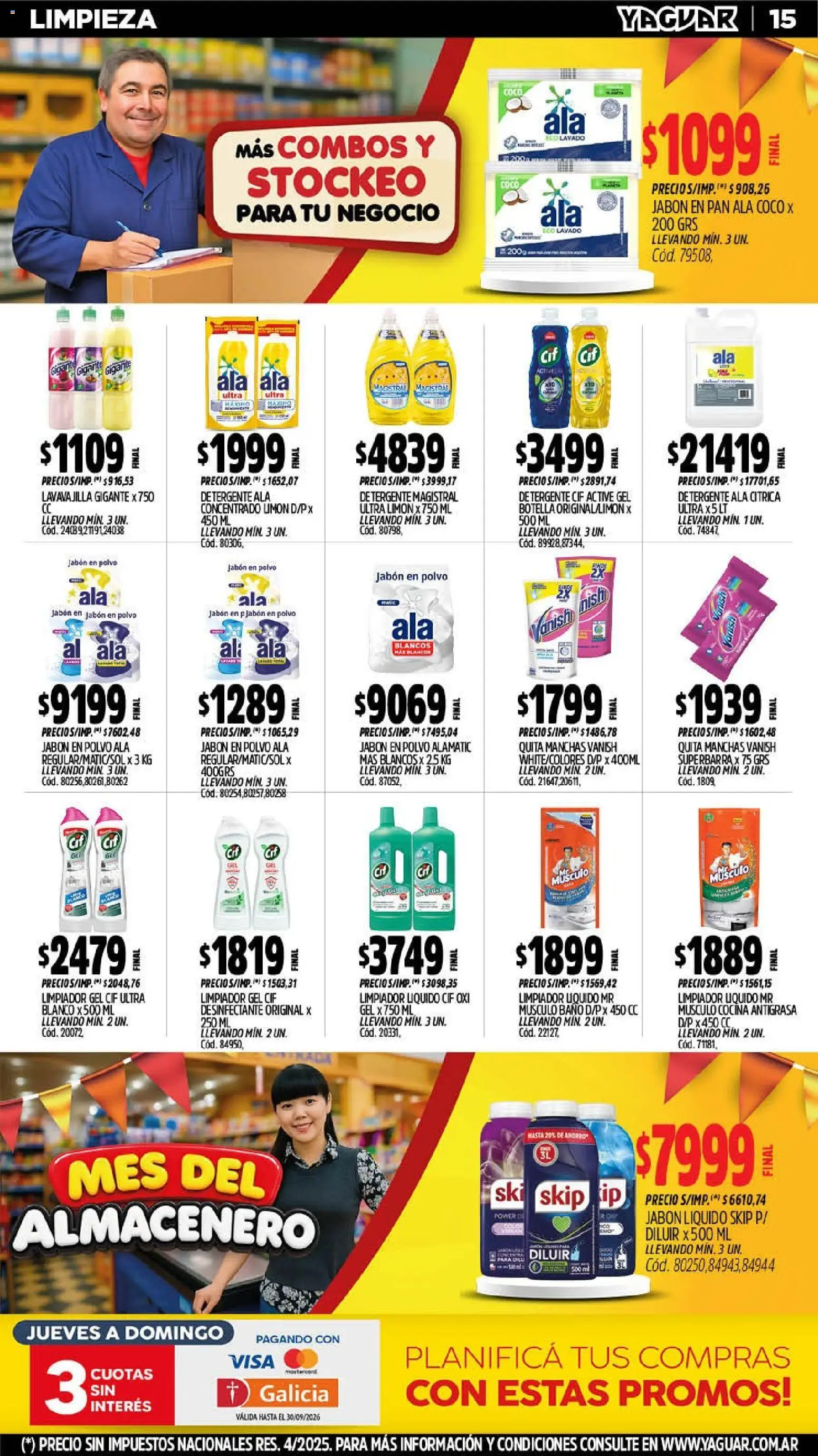 Vista previa del folleto de la tienda Yaguar válido desde el 14/09/2026 