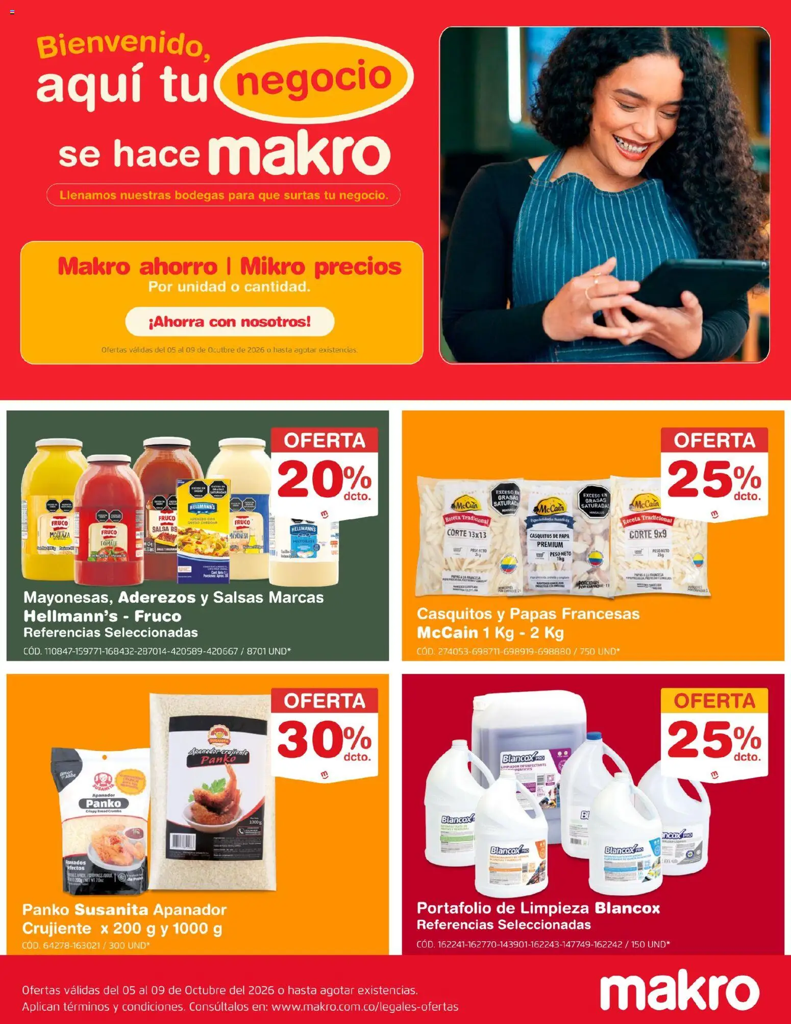  Vista previa del prospecto Makro catálogo Horecatón del almacen Makro válida del 05/10/2026 al 09/10/2026