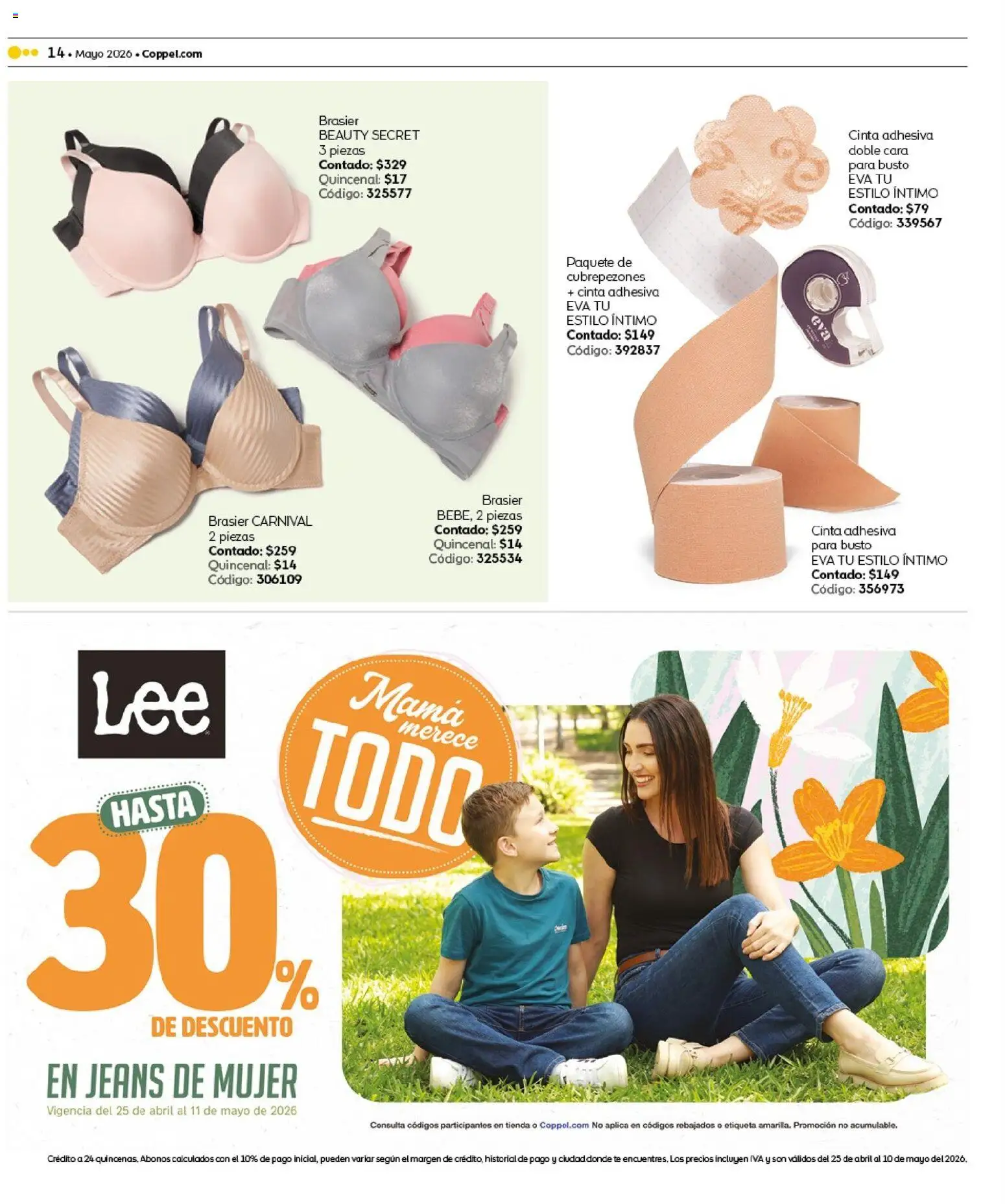 Vista previa las ofertas de la tienda Coppel - Coppel catálogo Claro que la vas a querer desde el 25/04/2026 - Té, Cinta