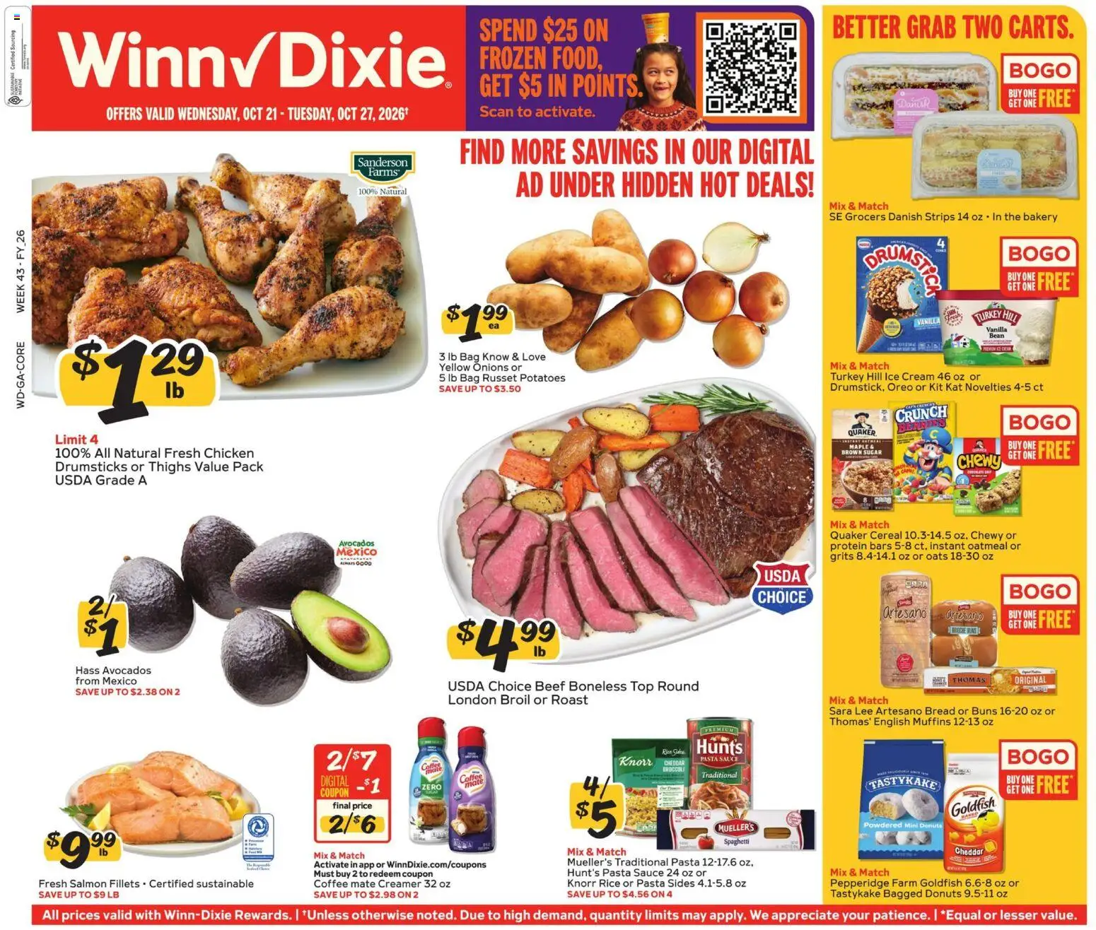 Ad Preview of Winn Dixie Winn Dixie Weekly Ad from 10/21/2026