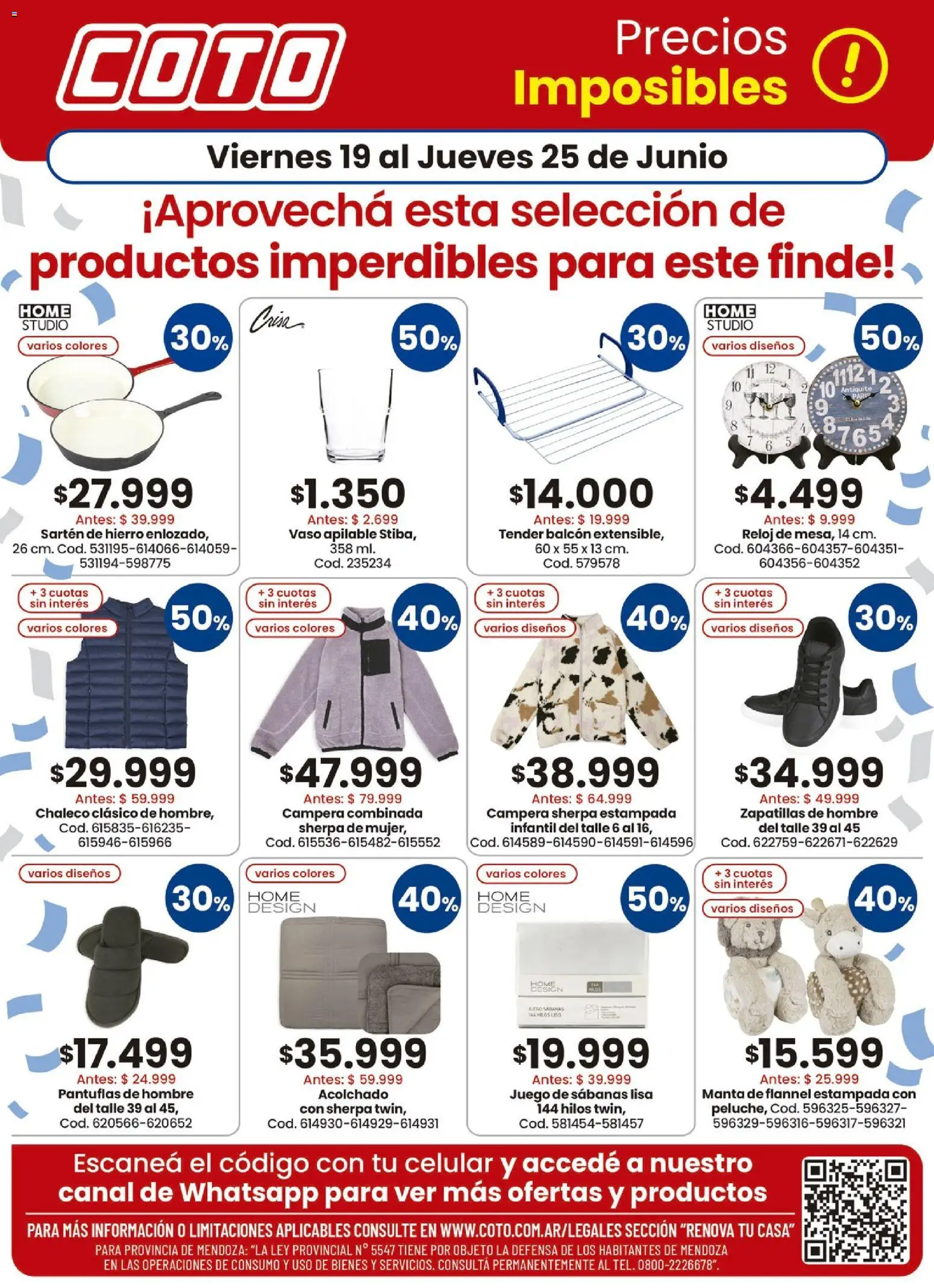 Vista previa del folleto de la tienda Coto válido desde el 19/06/2026 
