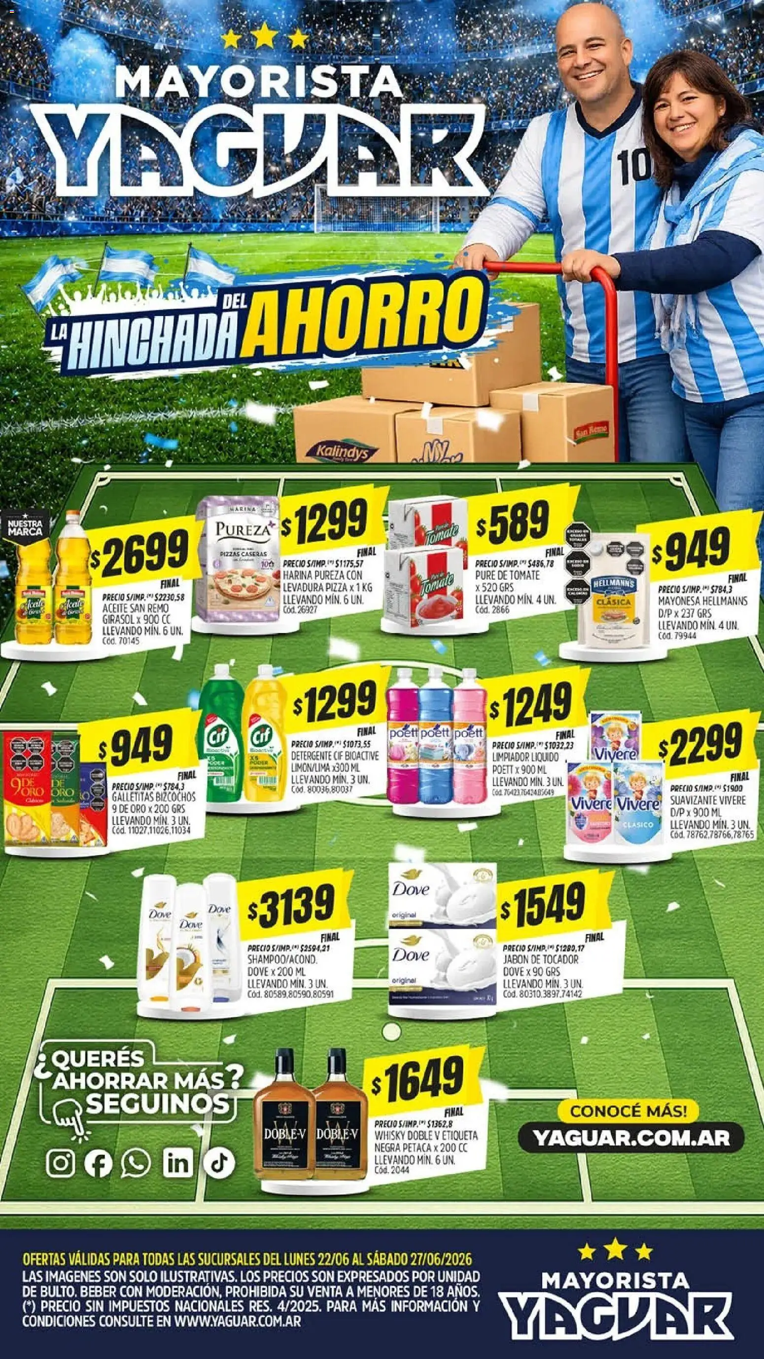 Vista previa del folleto de la tienda Yaguar válido desde el 22/06/2026 