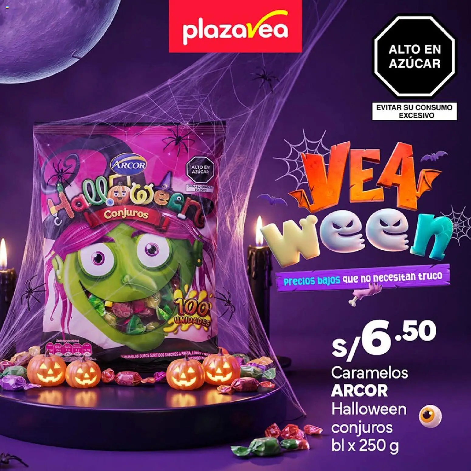 Vista previa de Catálogo Plaza Vea - Díptico Halloween de la tienda Plaza Vea válido desde 12/10/2026