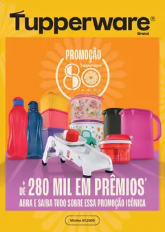 Pré-Visualização do folheto "Tupperware catálogo Vitrine 07" da loja Tupperware válido a partir de 01/07/2026