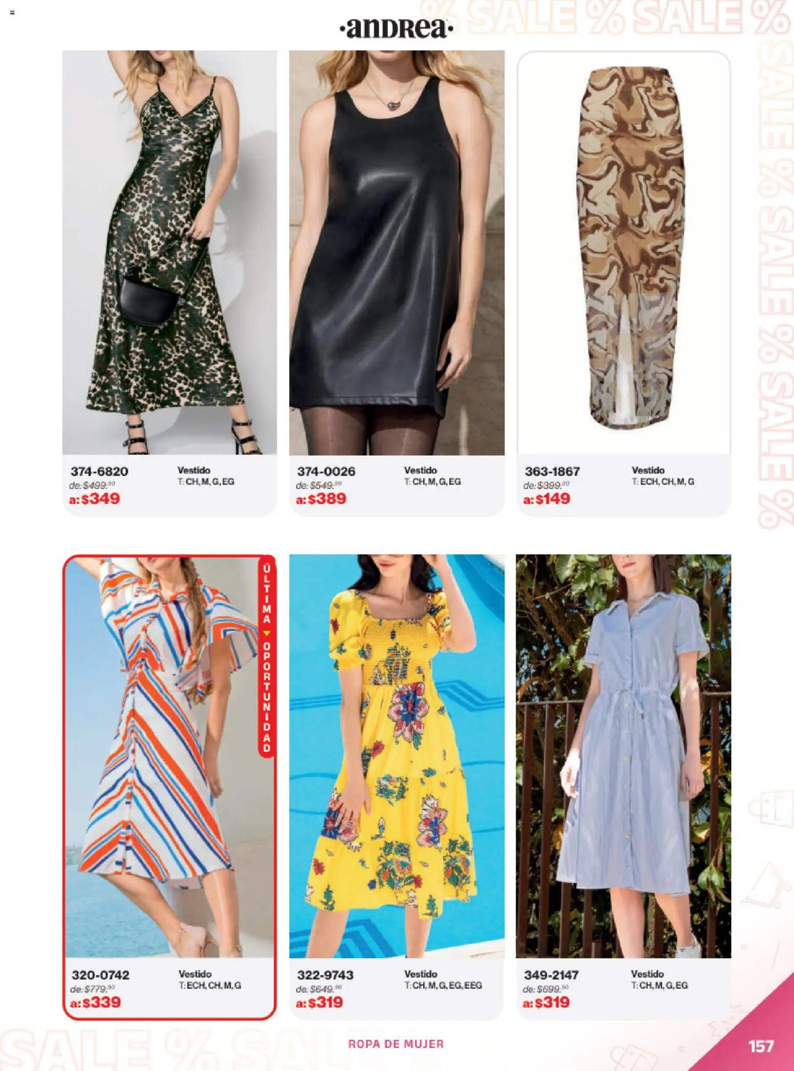 Vista previa las ofertas de la tienda Andrea - Catálogo Outlet desde el 21/12/2025 - Vestido, Ropa