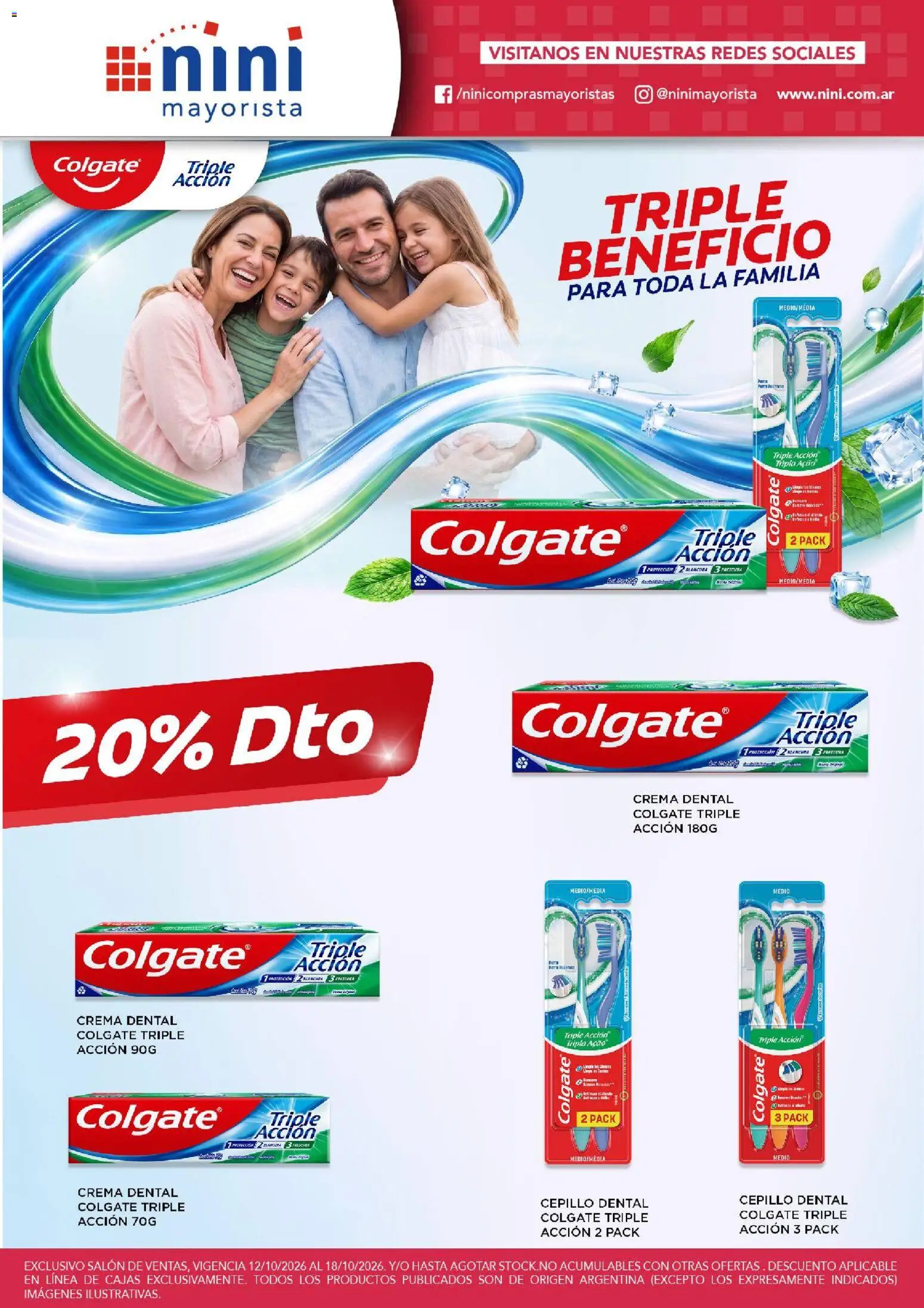 Vista previa del folleto de la tienda NINI Mayorista válido desde el 12/10/2026 