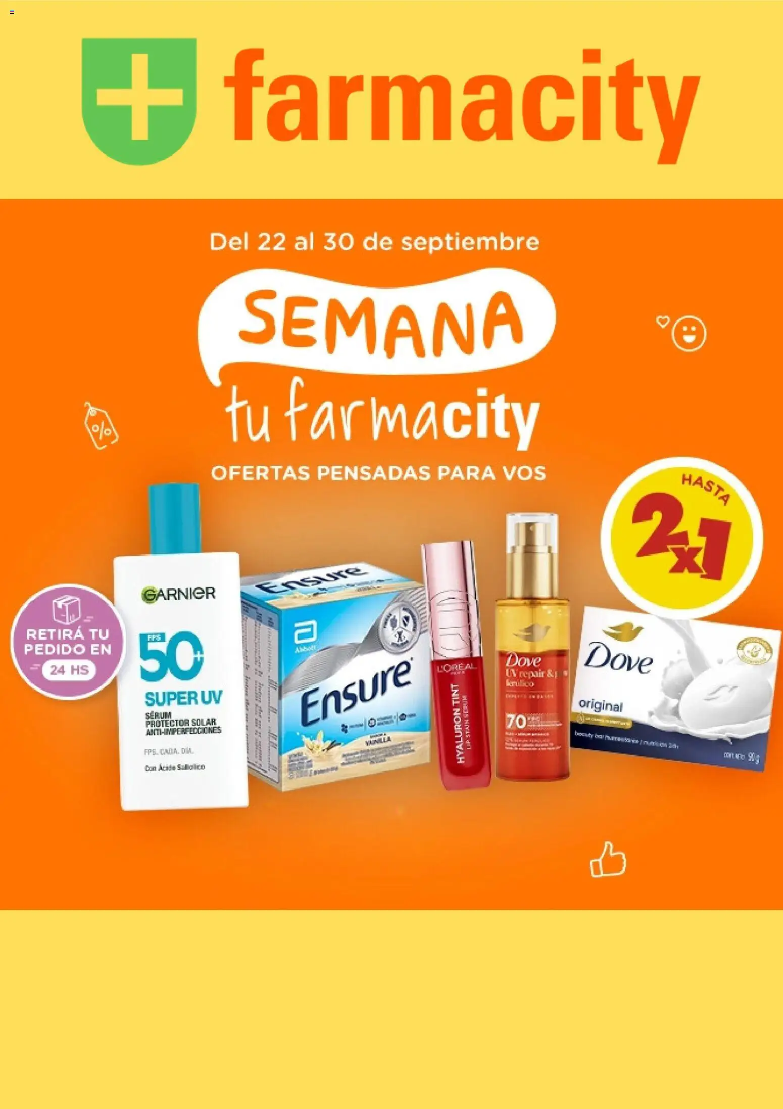 Vista previa del folleto de la tienda Farmacity válido desde el 22/09/2026 
