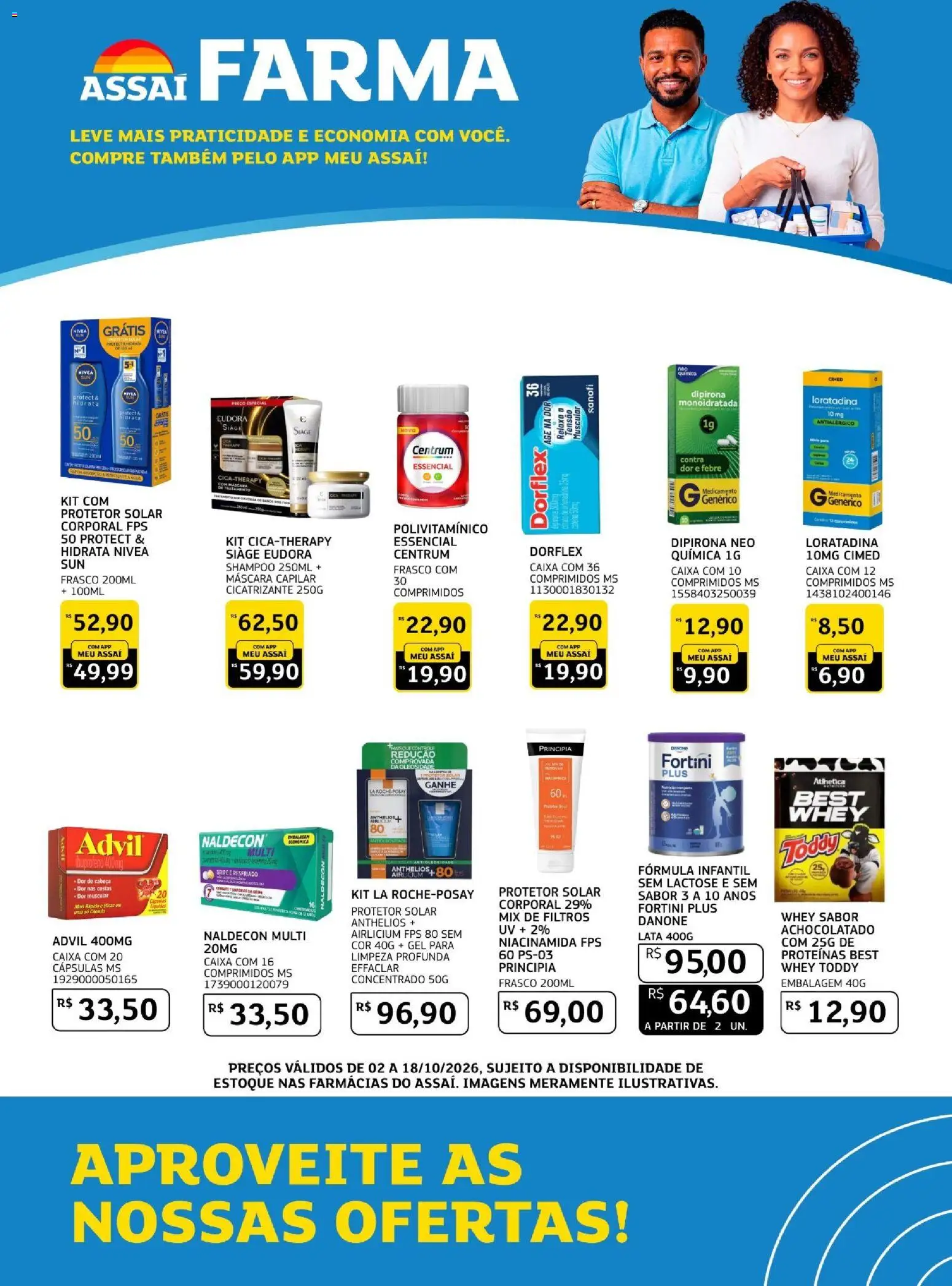 Pré-Visualização do folheto "Assaí Atacadista ofertas - SP" da loja Assaí Atacadista válido a partir de 02/10/2026