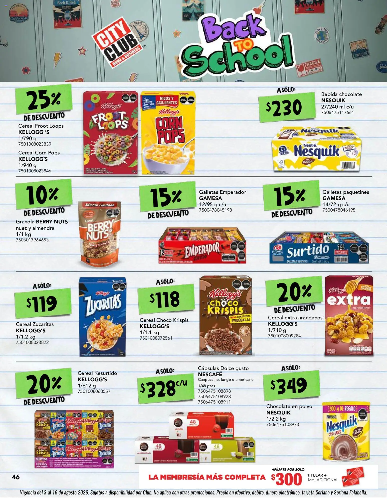 Vista previa las ofertas de la tienda City Club - City Club catálogo desde el 03/08/2026 