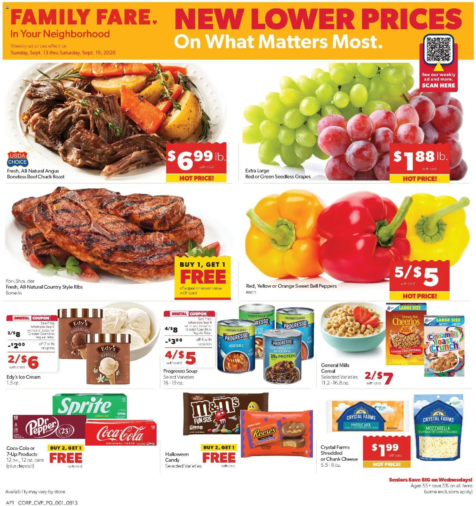 Ad Preview of Family Fare Family Fare Weekly Ad from 09/13/2026