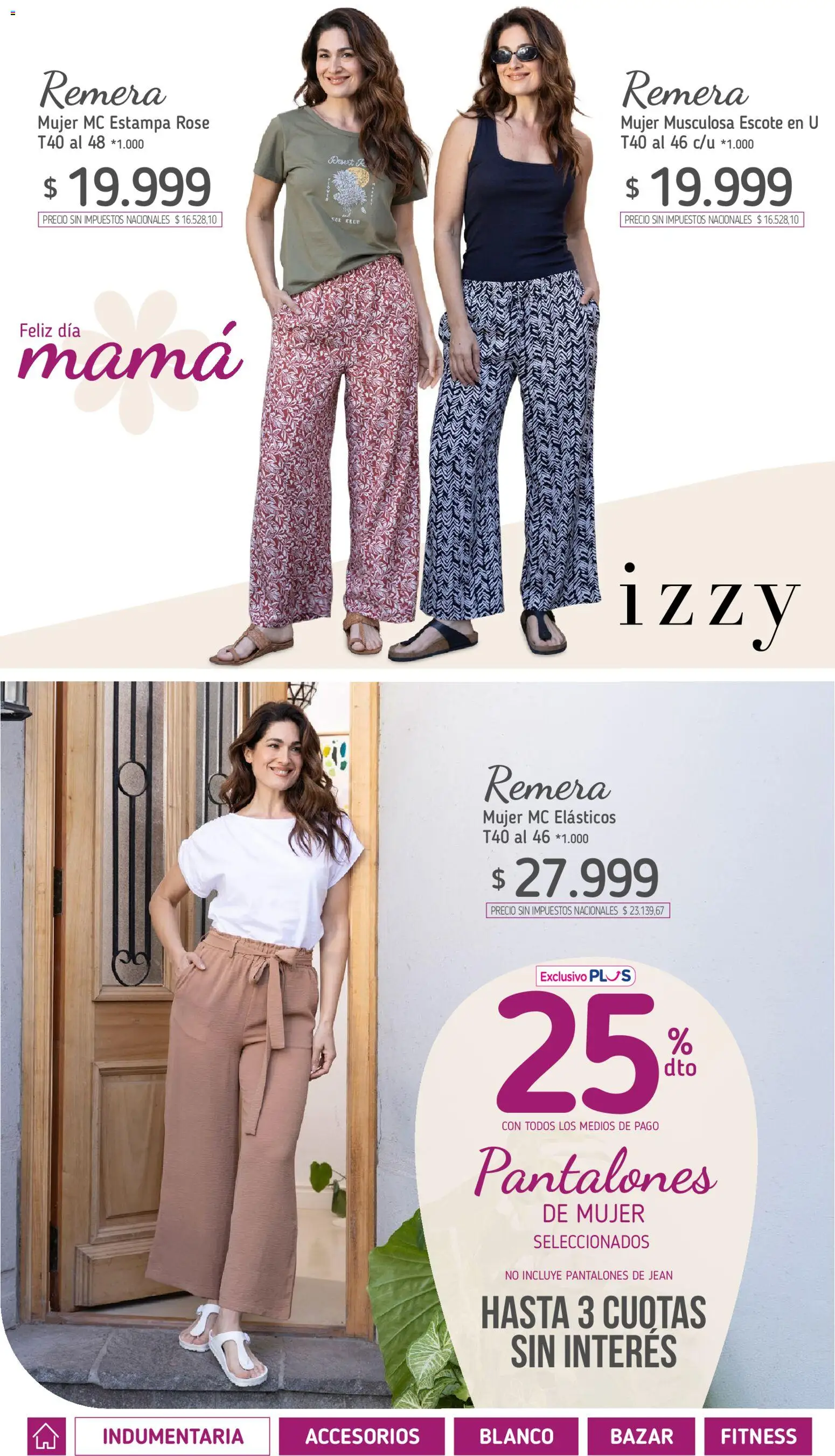 Vista previa del folleto de la tienda La Anonima válido desde el 01/10/2026 - Pantalones, Remera, Jean, Musculosa