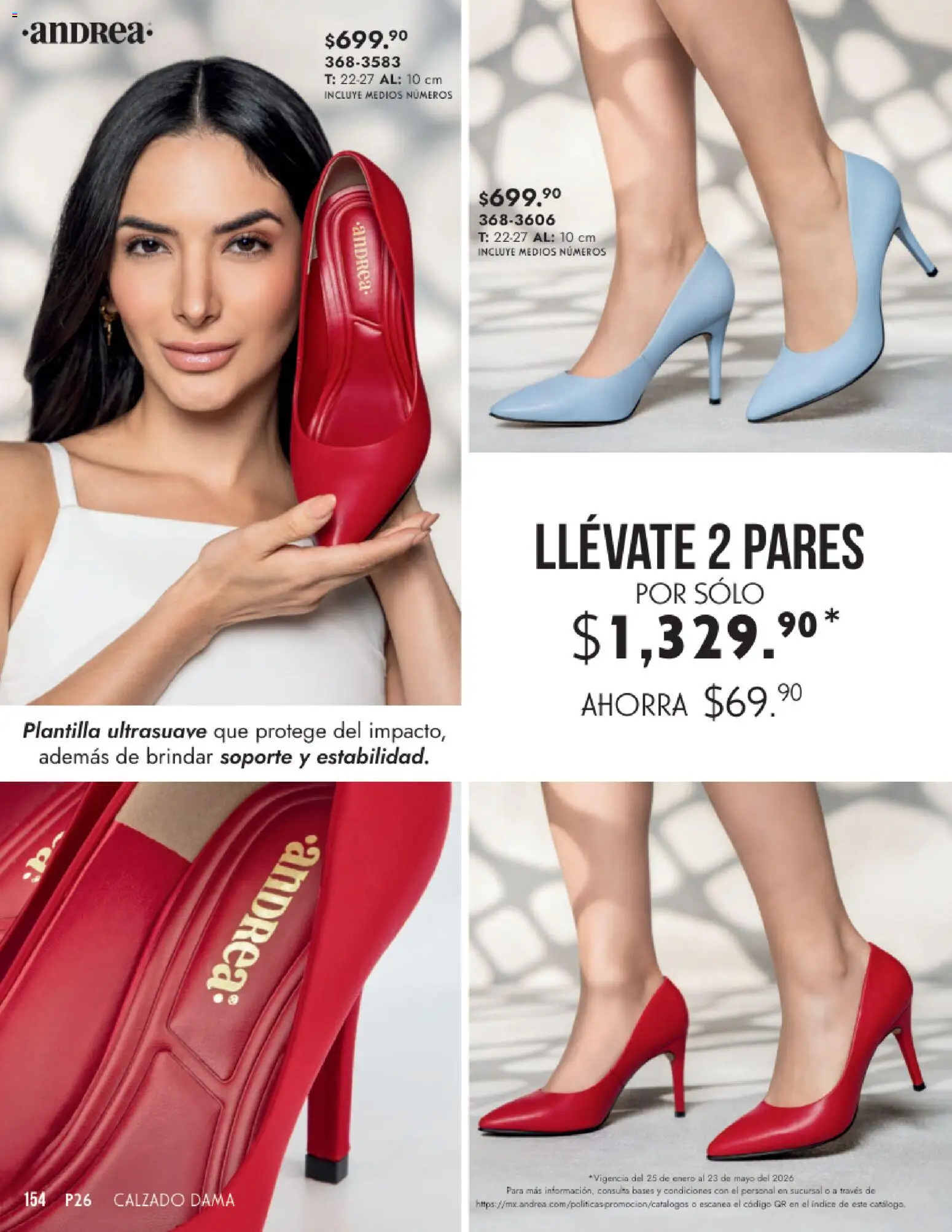 Vista previa las ofertas de la tienda Andrea - Catálogo Calzado Dama desde el 25/01/2026 