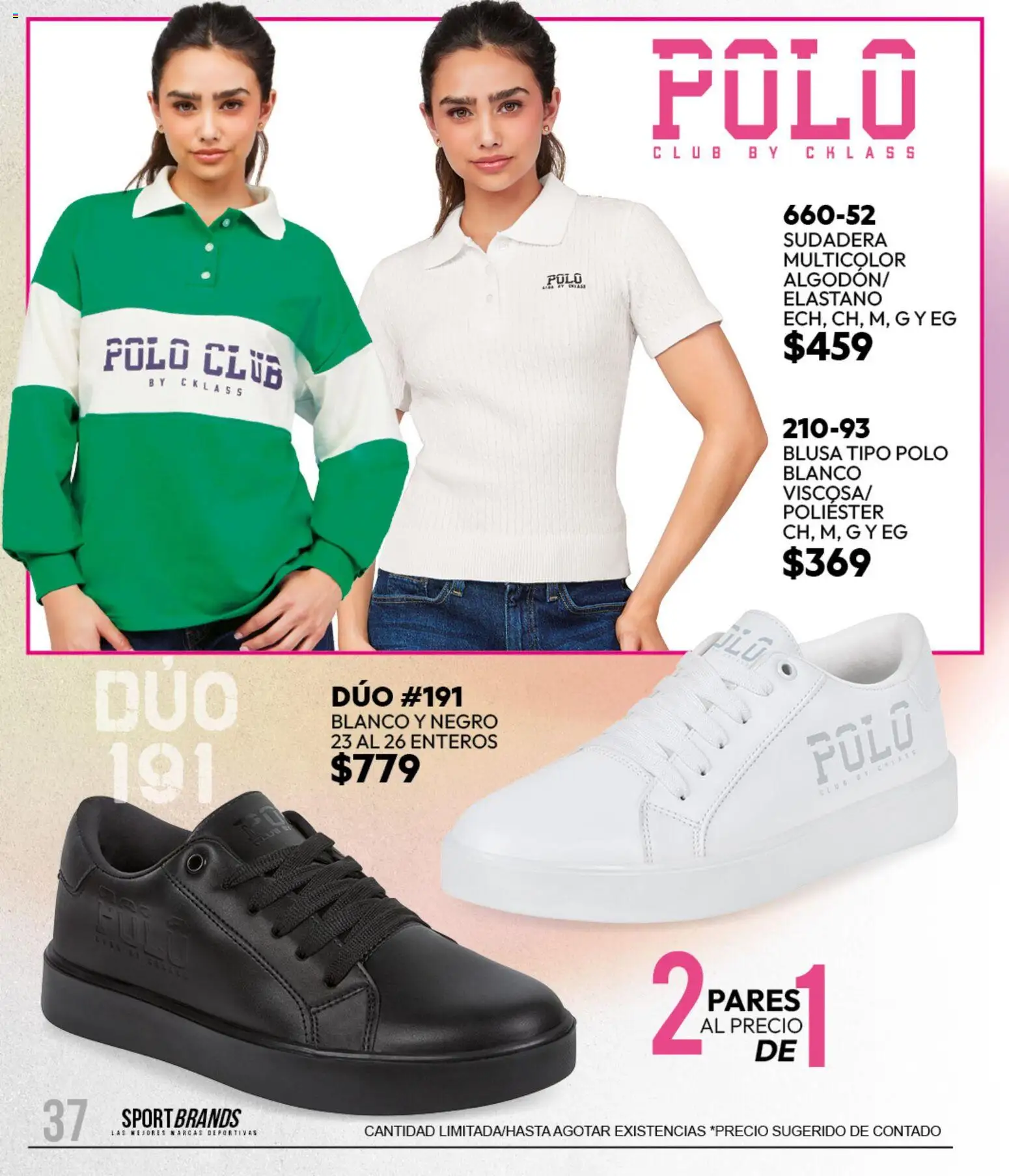 Vista previa las ofertas de la tienda Cklass - Cklass catálogo Sportbrands Dama Invierno desde el 11/09/2026 