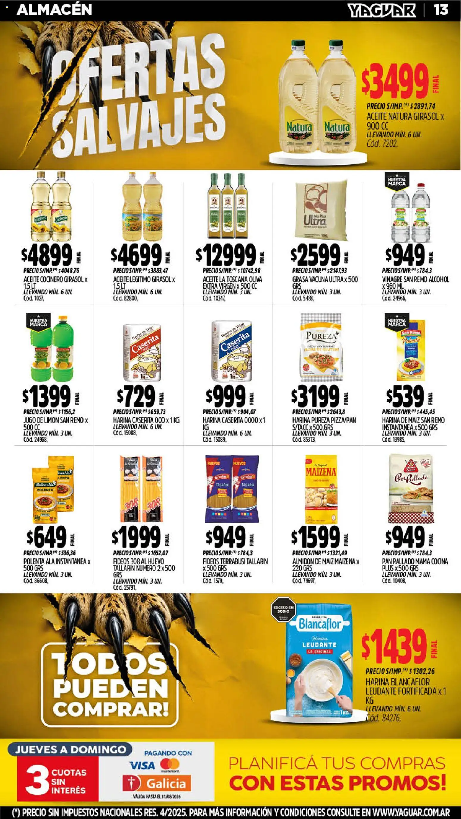 Vista previa del folleto de la tienda Yaguar válido desde el 10/08/2026 