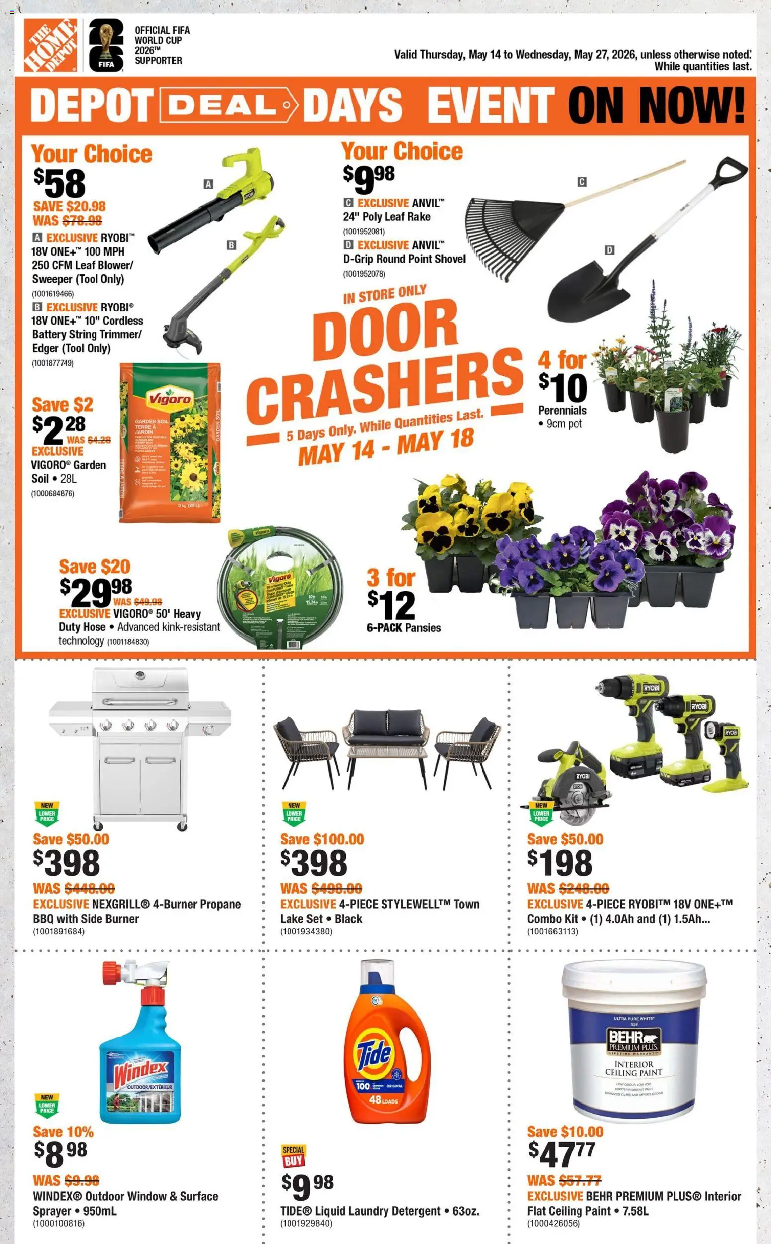 Preview of leaflet Home Depot weekly flyer - NL from shop Home Depot is valid from May 14, 2026
