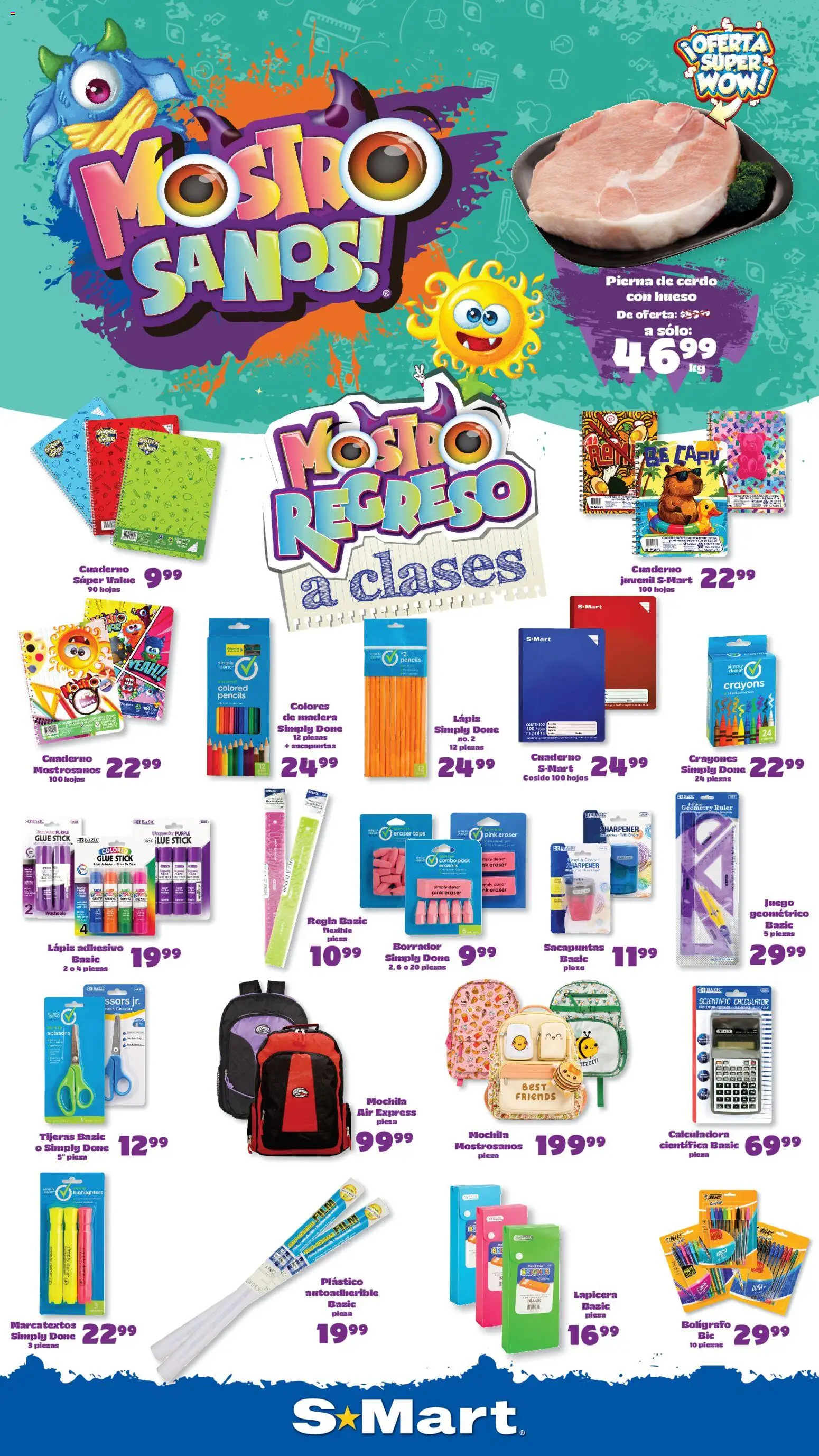 Vista previa las ofertas de la tienda S-Mart - S-Mart folleto Ofertas de feria Chihuahua desde el 25/08/2026 