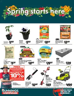 Preview of catalogue Bunnings catalogue from shop Bunnings Warehouse valid 09/09/2026