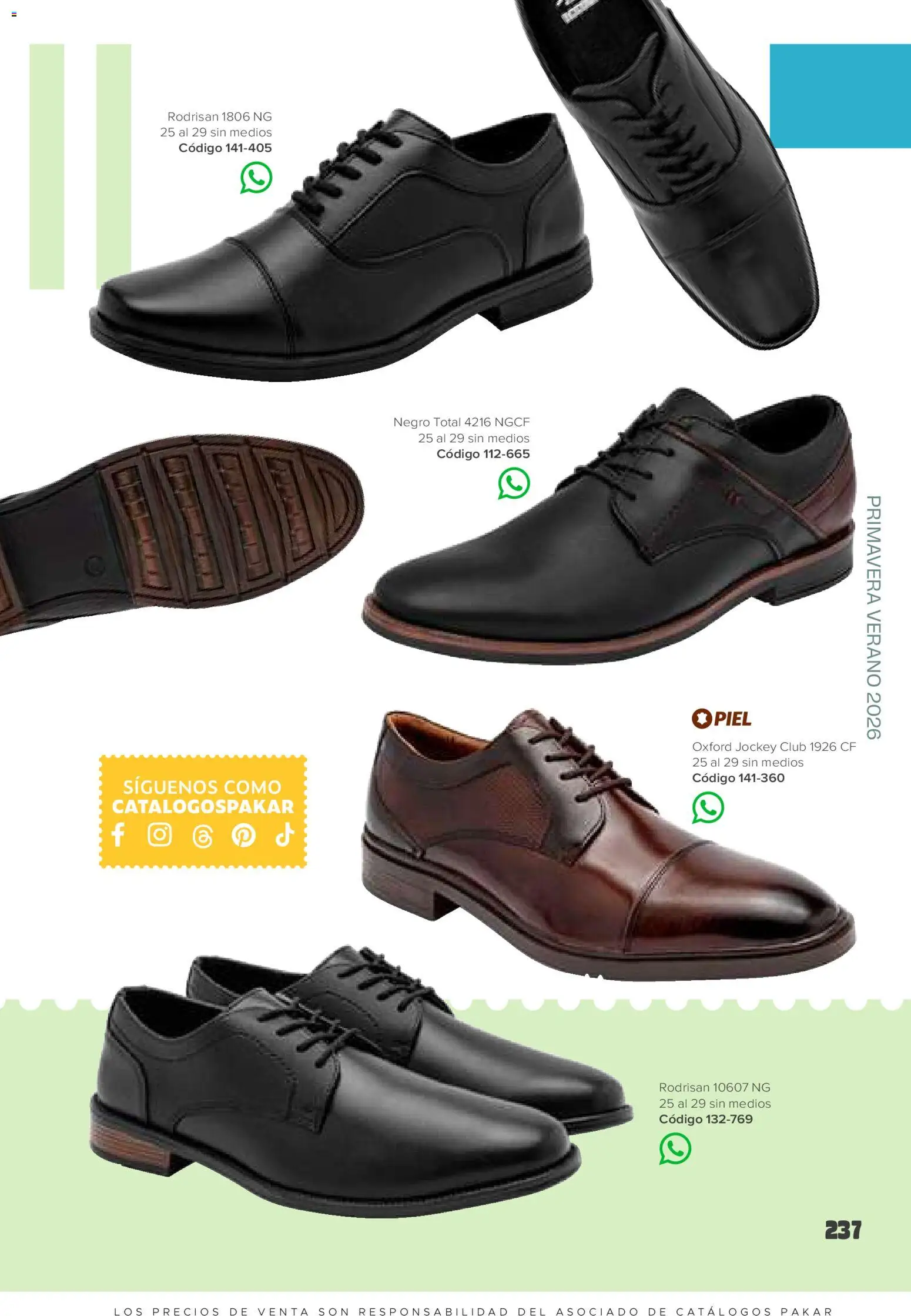 Vista previa las ofertas de la tienda SC Pakar - Catálogo Hombre desde el 30/01/2026 
