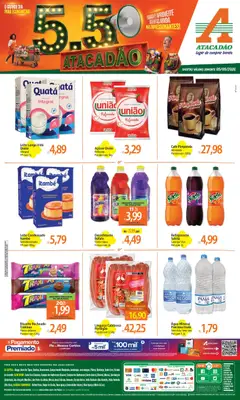 Pré-Visualização do folheto "Atacadão ofertas - RJ" da loja Atacadão válido a partir de 05/05/2026