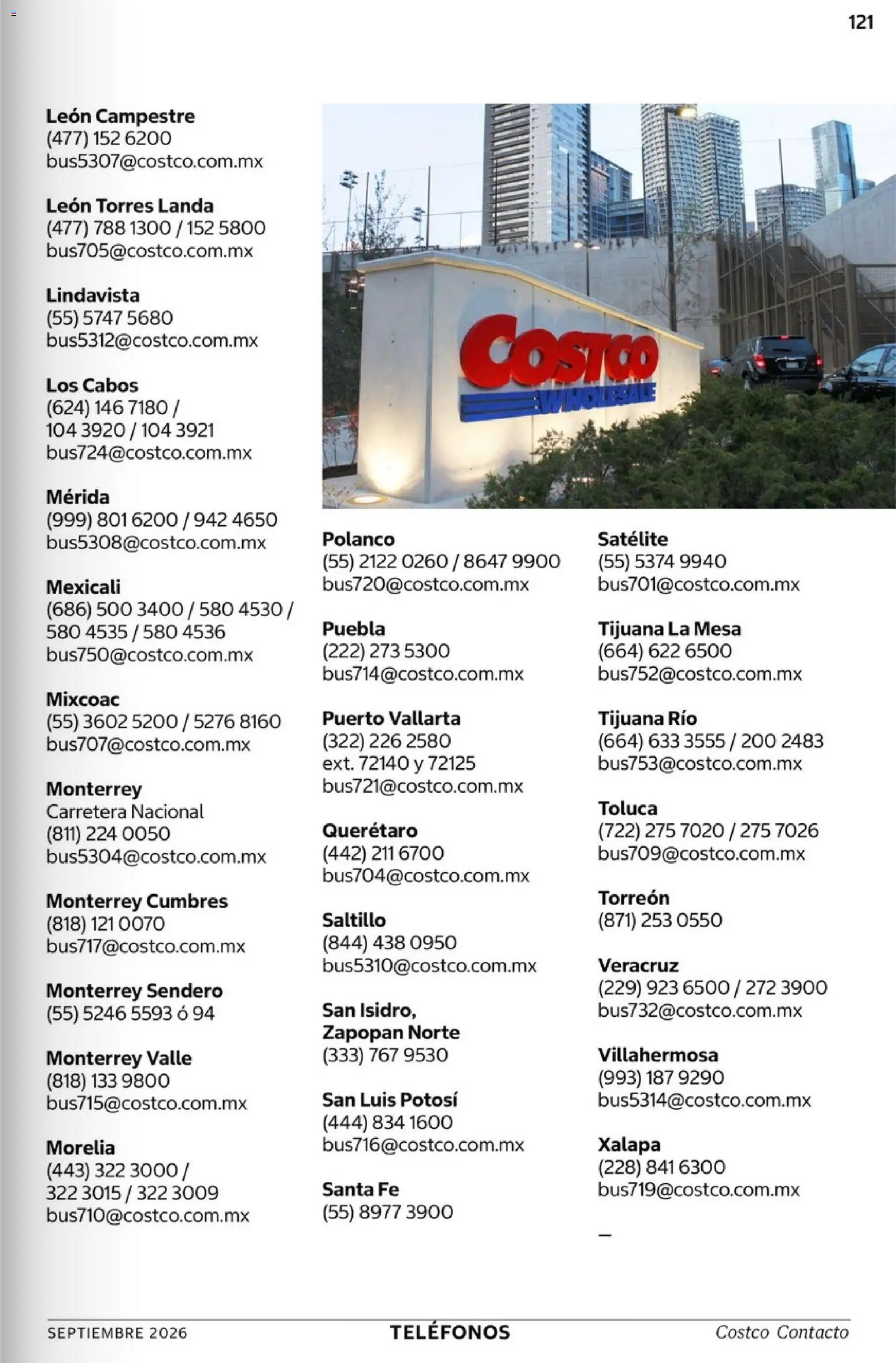 Vista previa las ofertas de la tienda Costco - Costco catálogo Septiembre desde el 01/09/2026 