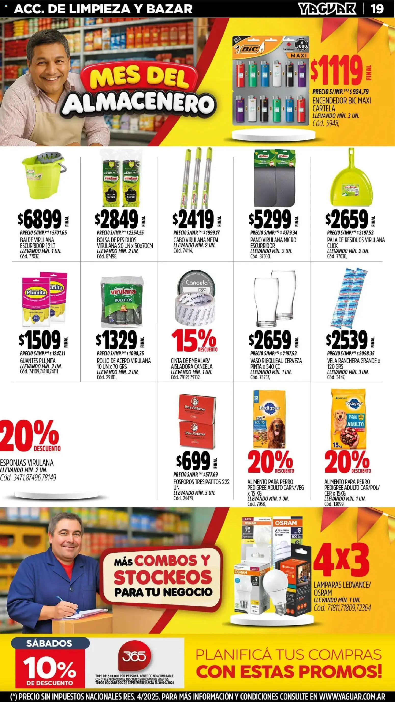 Vista previa del folleto de la tienda Yaguar válido desde el 31/08/2026 
