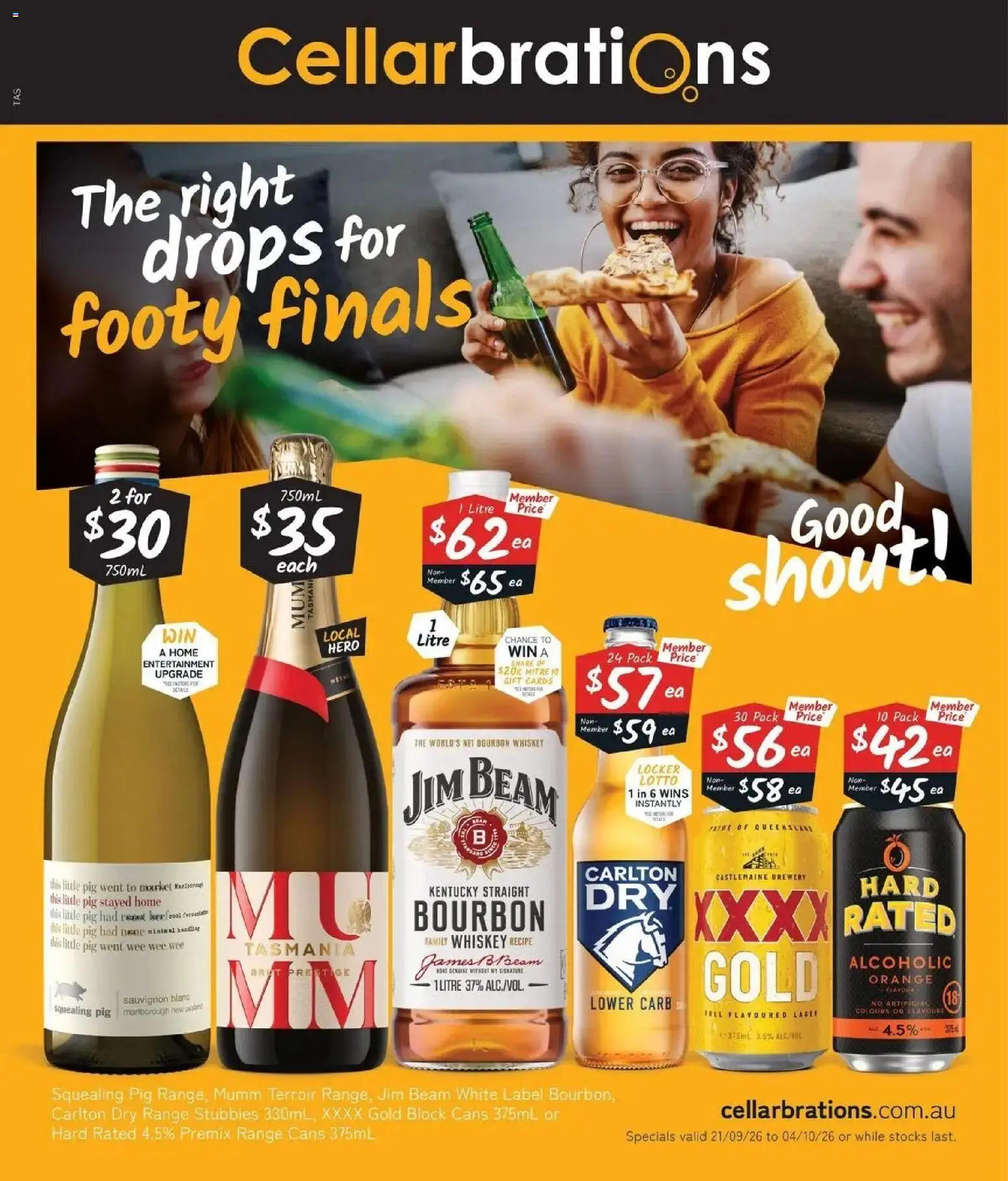 Preview of catalogue Cellarbrations catalogue Somerset from shop Cellarbrations valid 21/09/2026 - Jim Beam, Beef, Bourbon, Whiskey