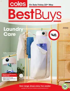 Preview of catalogue Coles catalogue Best Buys from shop Coles valid 22/05/2026
