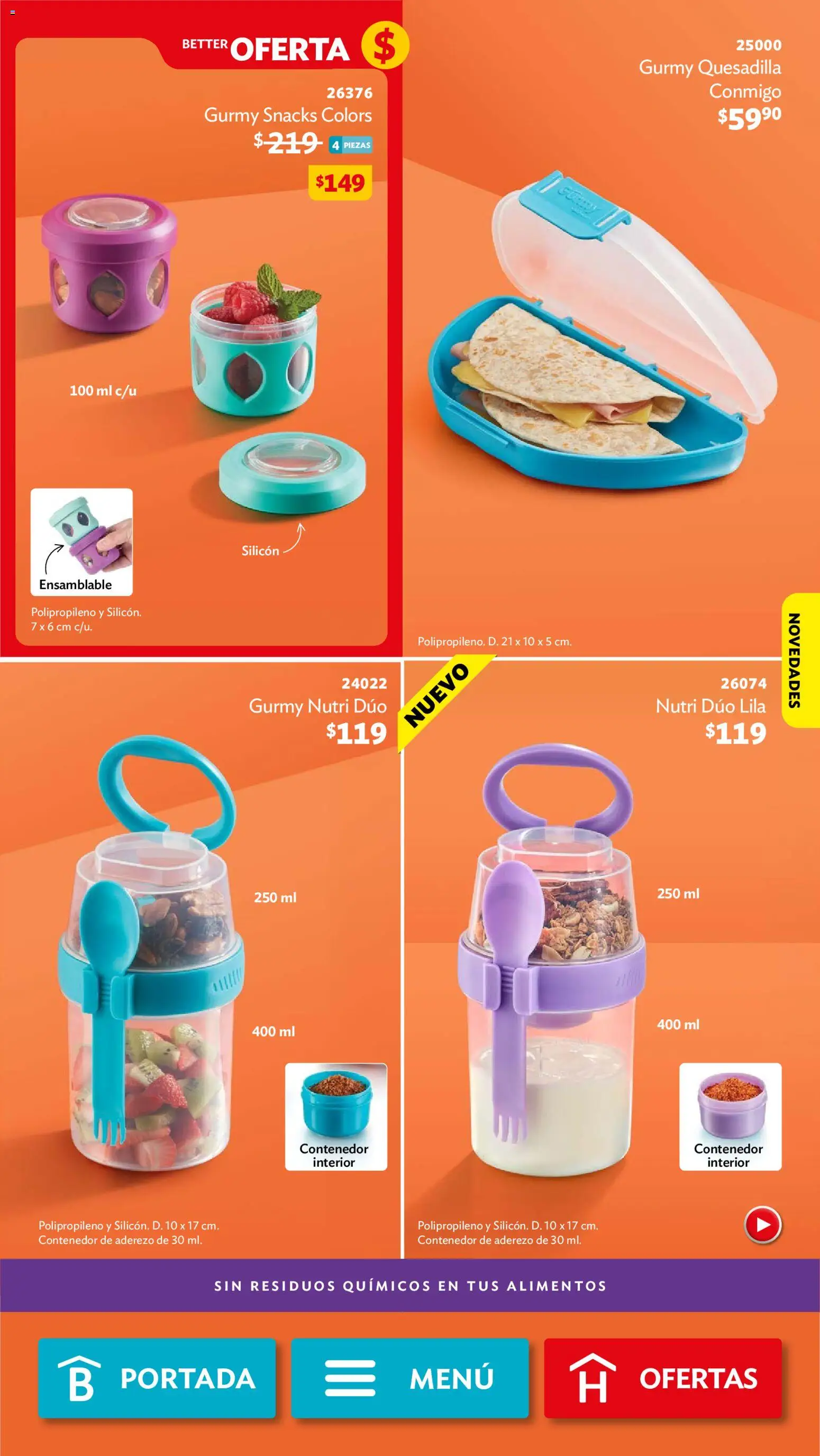Vista previa las ofertas de la tienda Betterware - Betterware campaña 8 2026 desde el 03/08/2026 