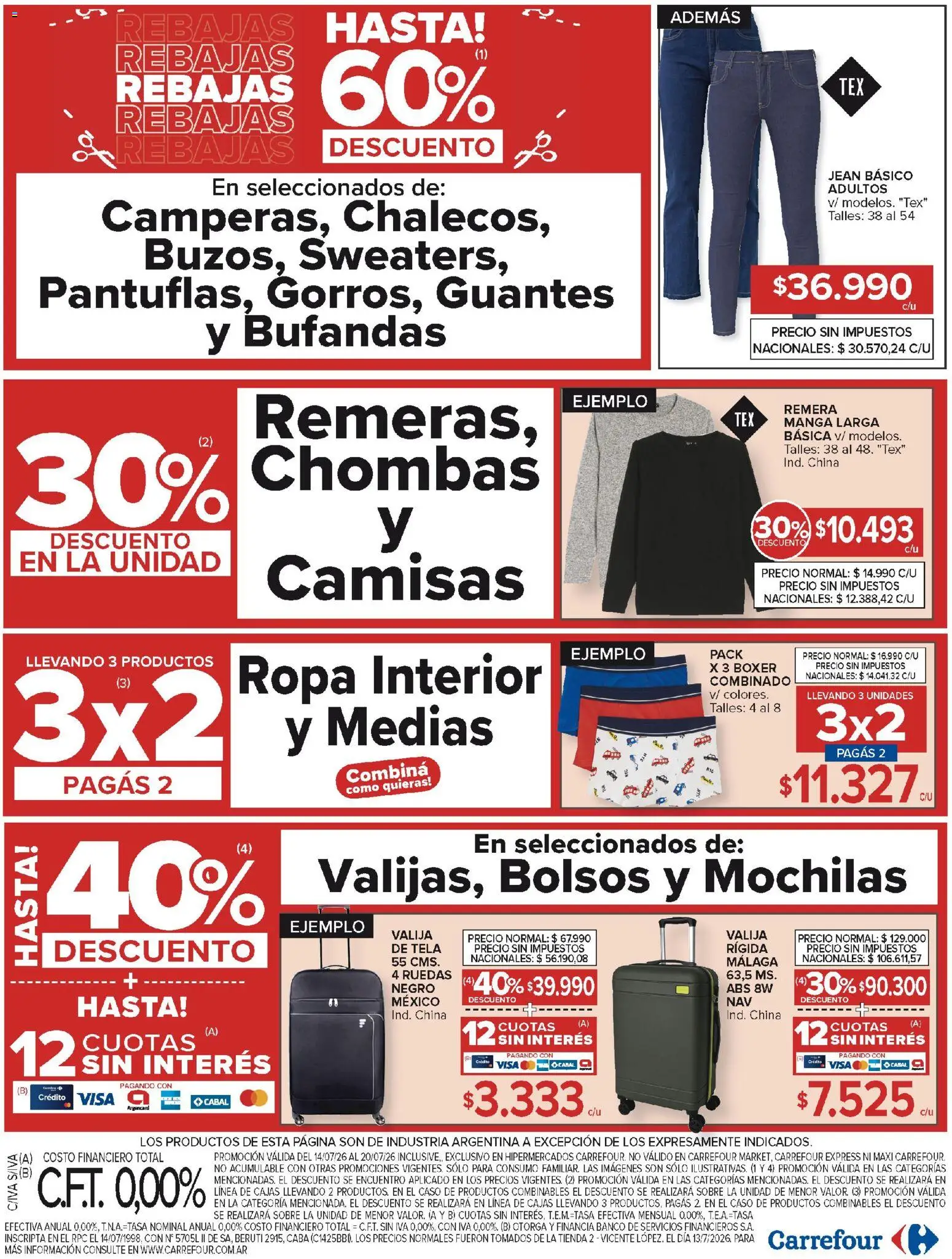 Vista previa del folleto de la tienda Carrefour válido desde el 14/07/2026 