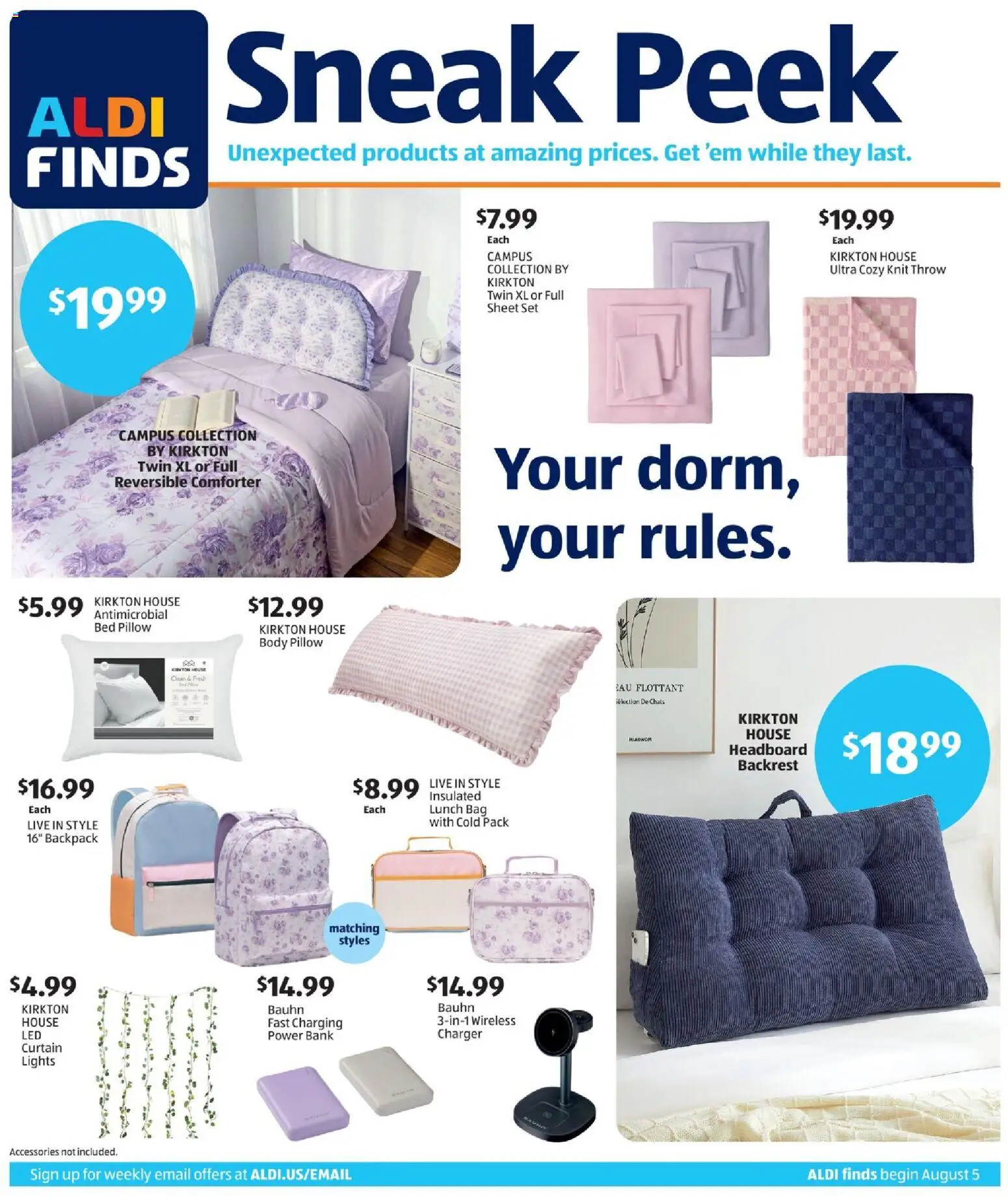 ALDI Weekly Ad from 08/05/2026 🛍️ > Flyer, Sales ad