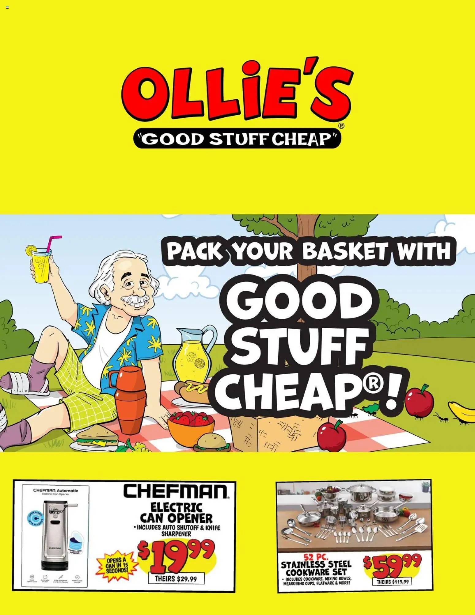 Ad Preview of Ollie's Ollie's Ad from 08/03/2026